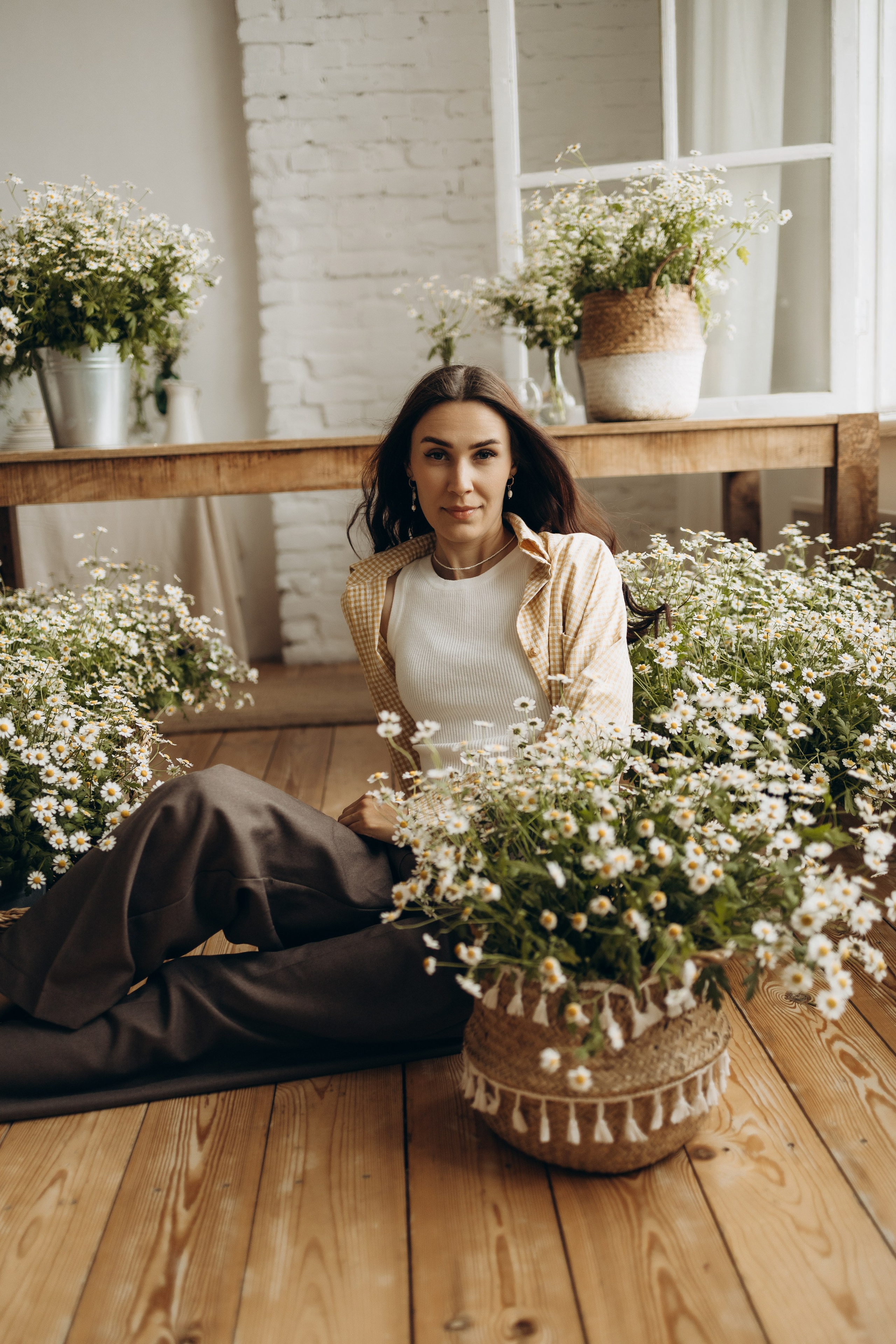 Вика ромашки. Самый теплый фотограф в Краснодаре Рябоконь Ксения