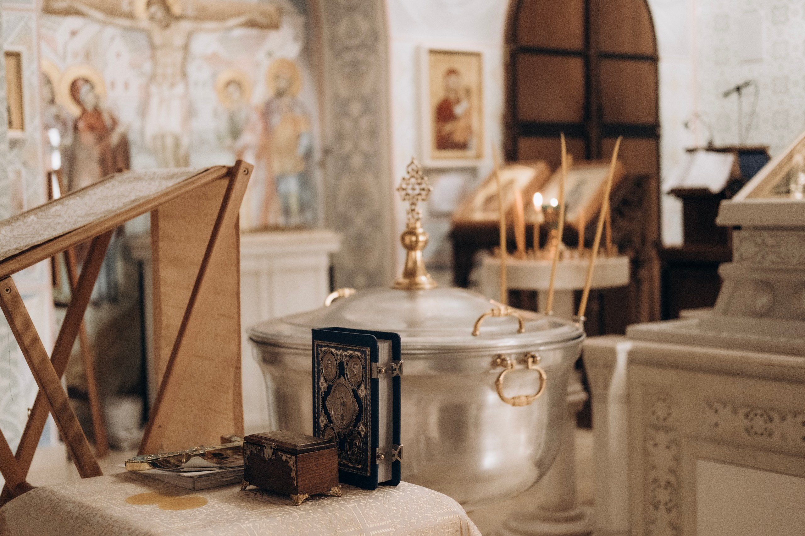 Таинство Крещения в Храме Луки Крымского. Главная