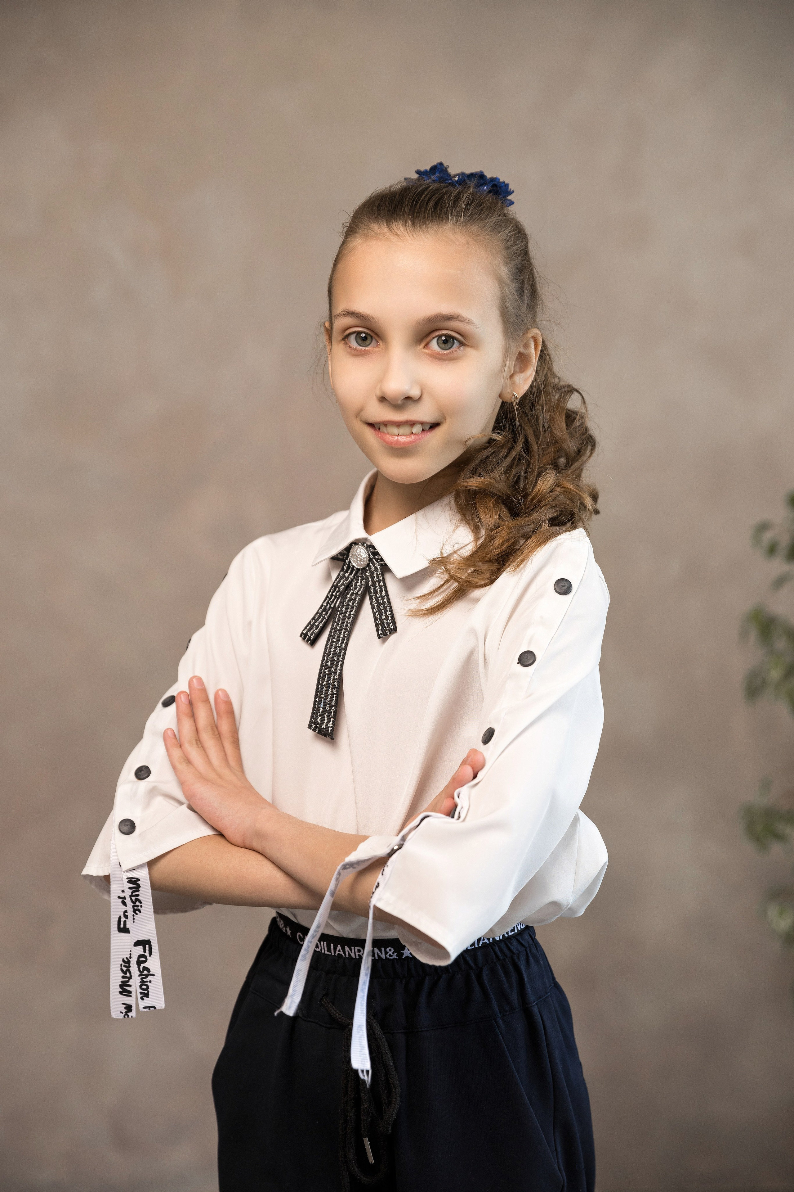 Портреты для четвертого класса в студии. Выпускные альбомы Евгении Виноградовой г. Липецк