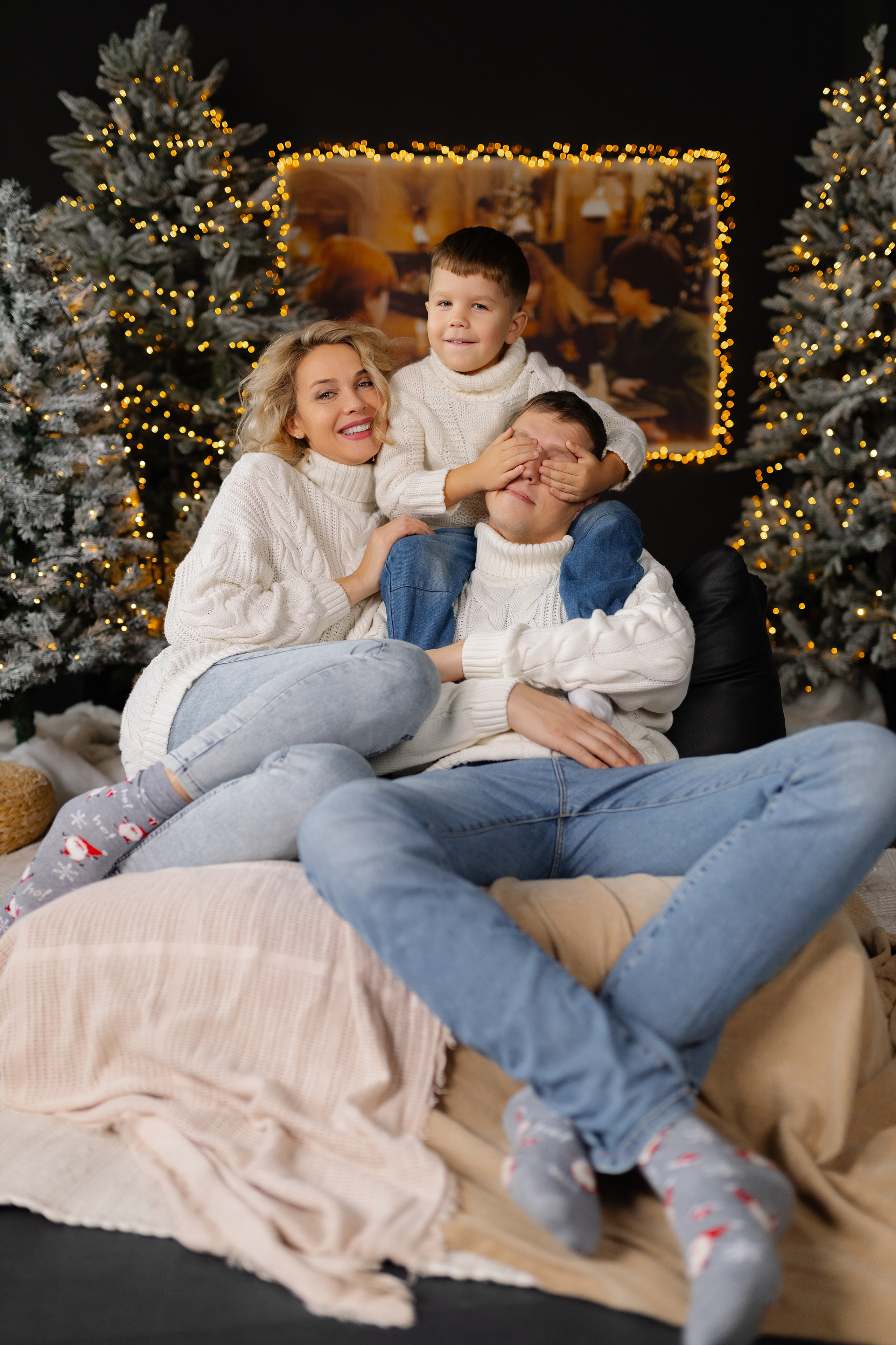 Семейная новогодняя съемка. Свадебный фотограф в Минске/Беларуси Сергей Спиридонов