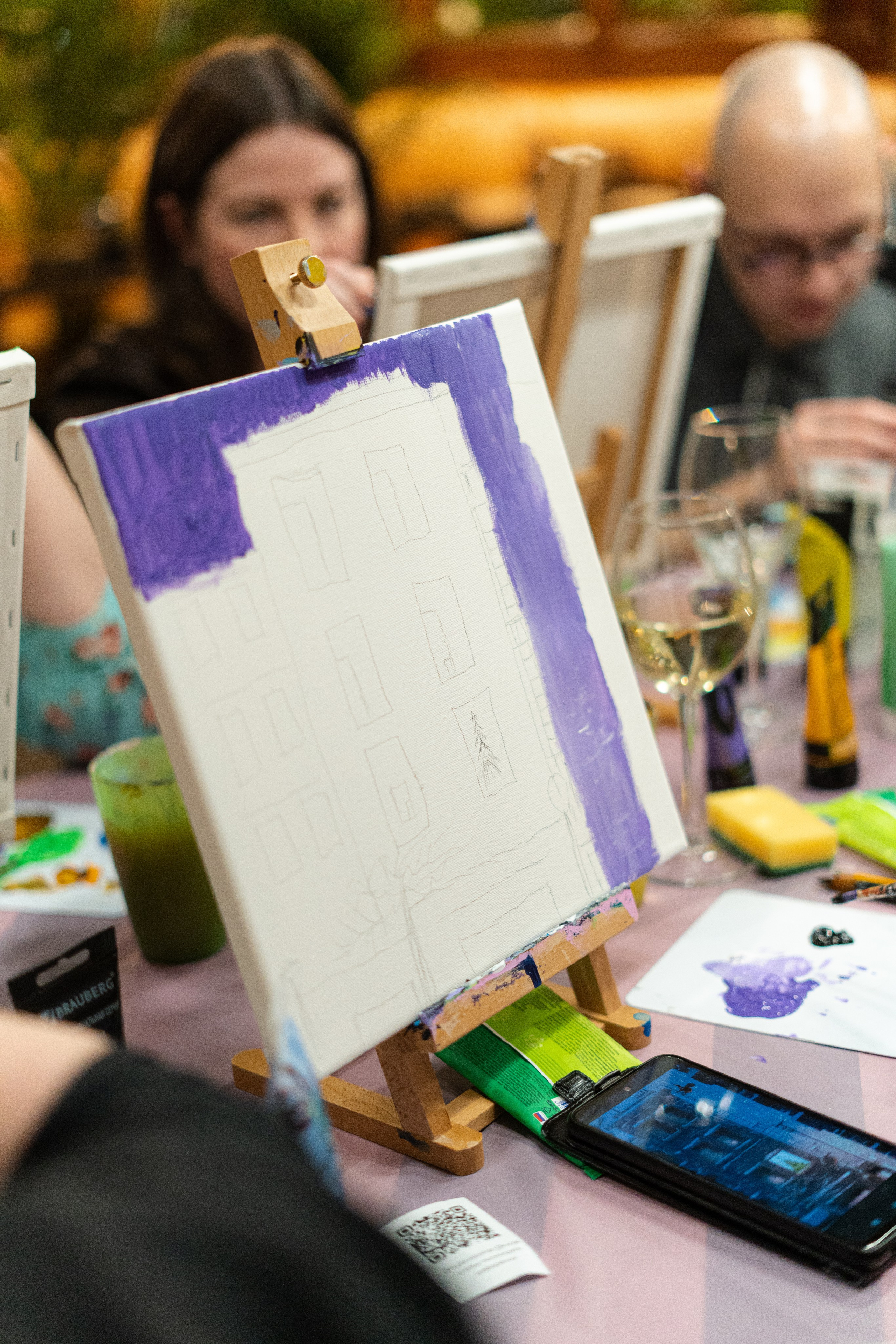 Корпоратив Teach Me Art 2. Портретный фотограф в Москве и Санкт-Петербурге Арина Чех