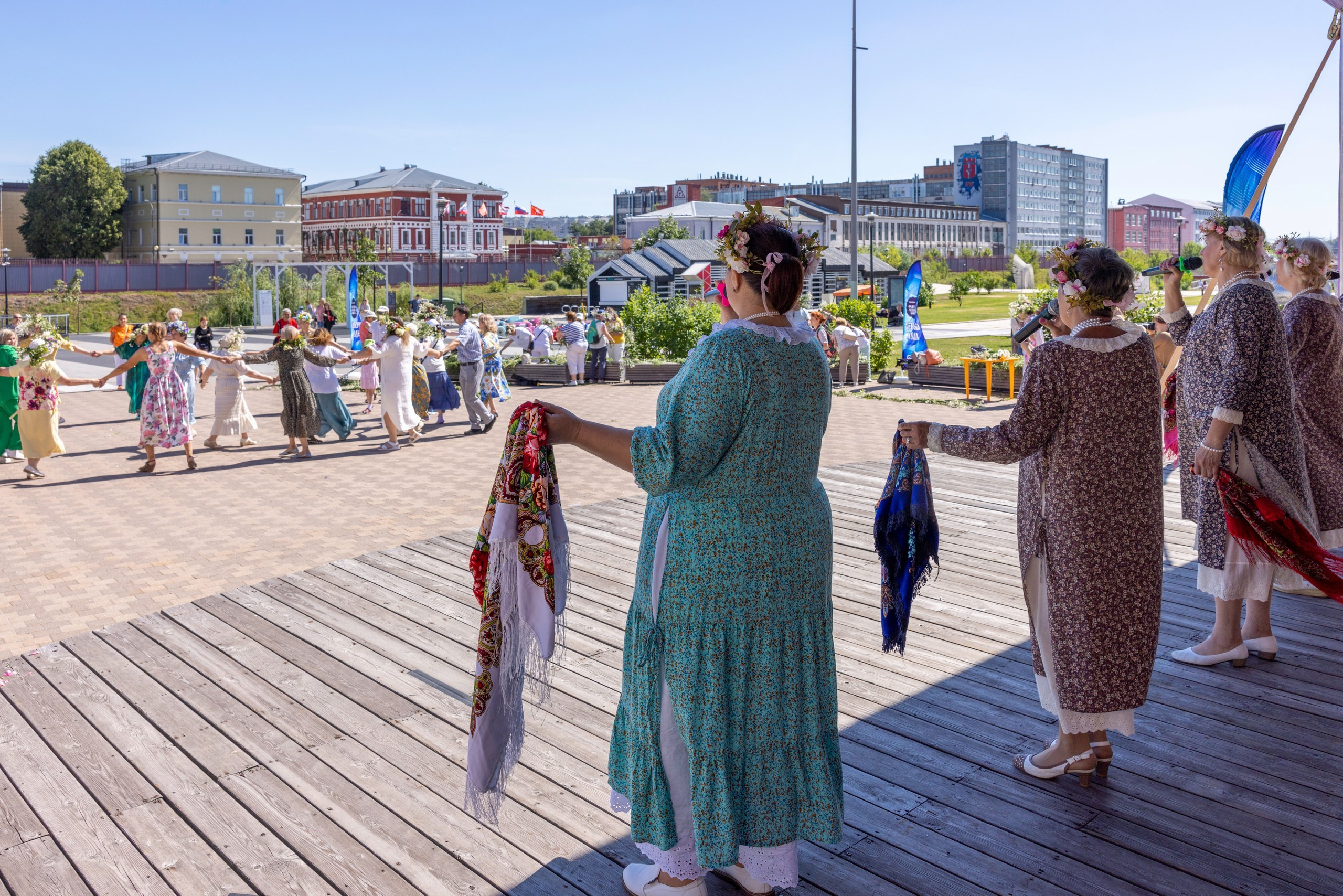 Фестиваль «Ромашковый хоровод». Северная ходьба. Фотограф в Туле Крупский АнДРей. Фотостудия «КАДР71» в Туле