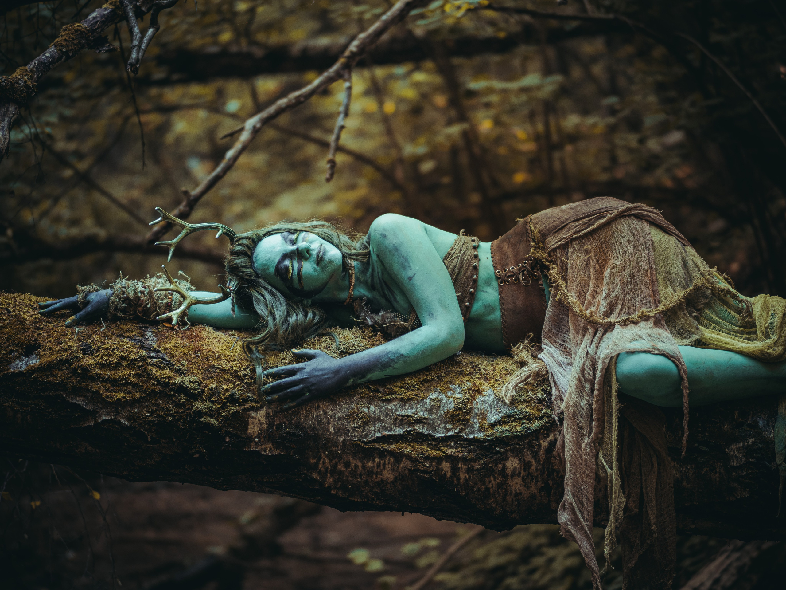 Лесной дух. Творческие сьемки