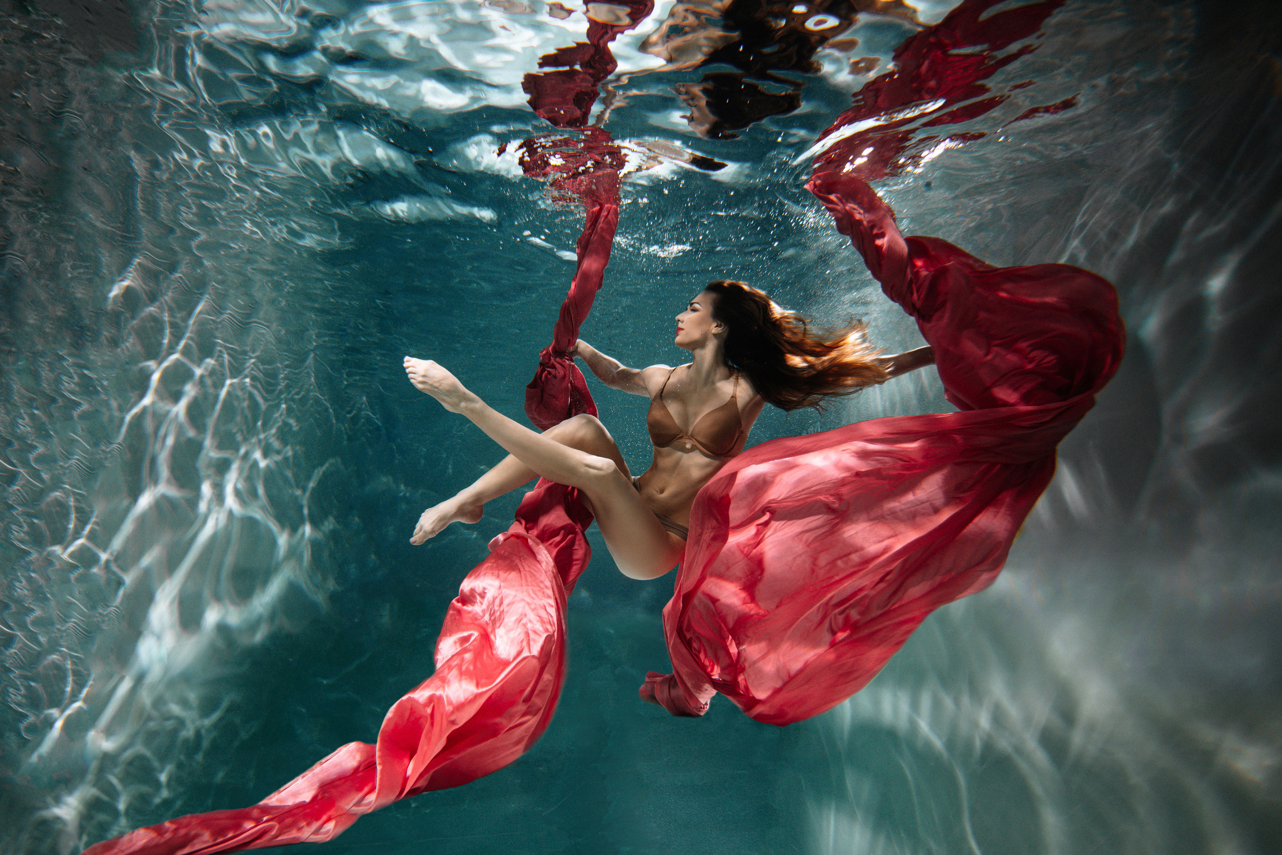 Подводная фотосессия