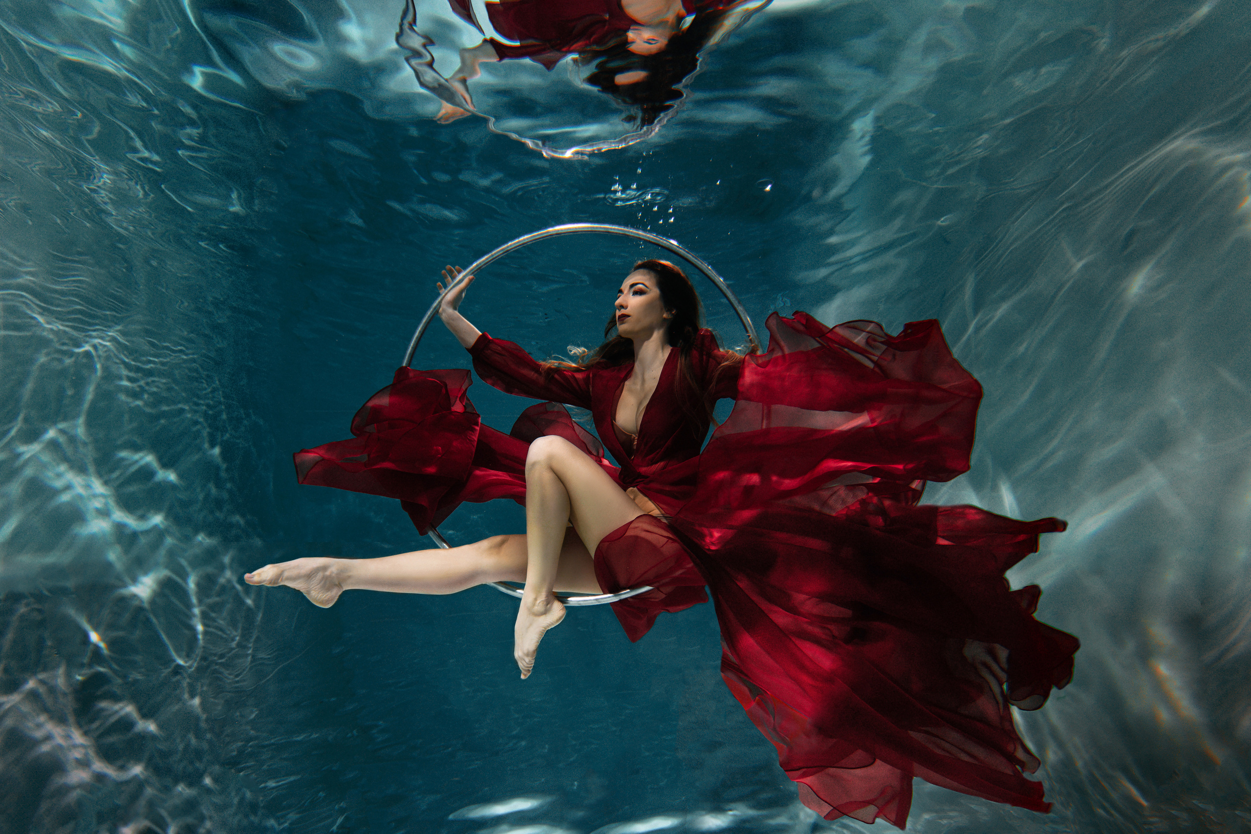 Фотосессия под водой