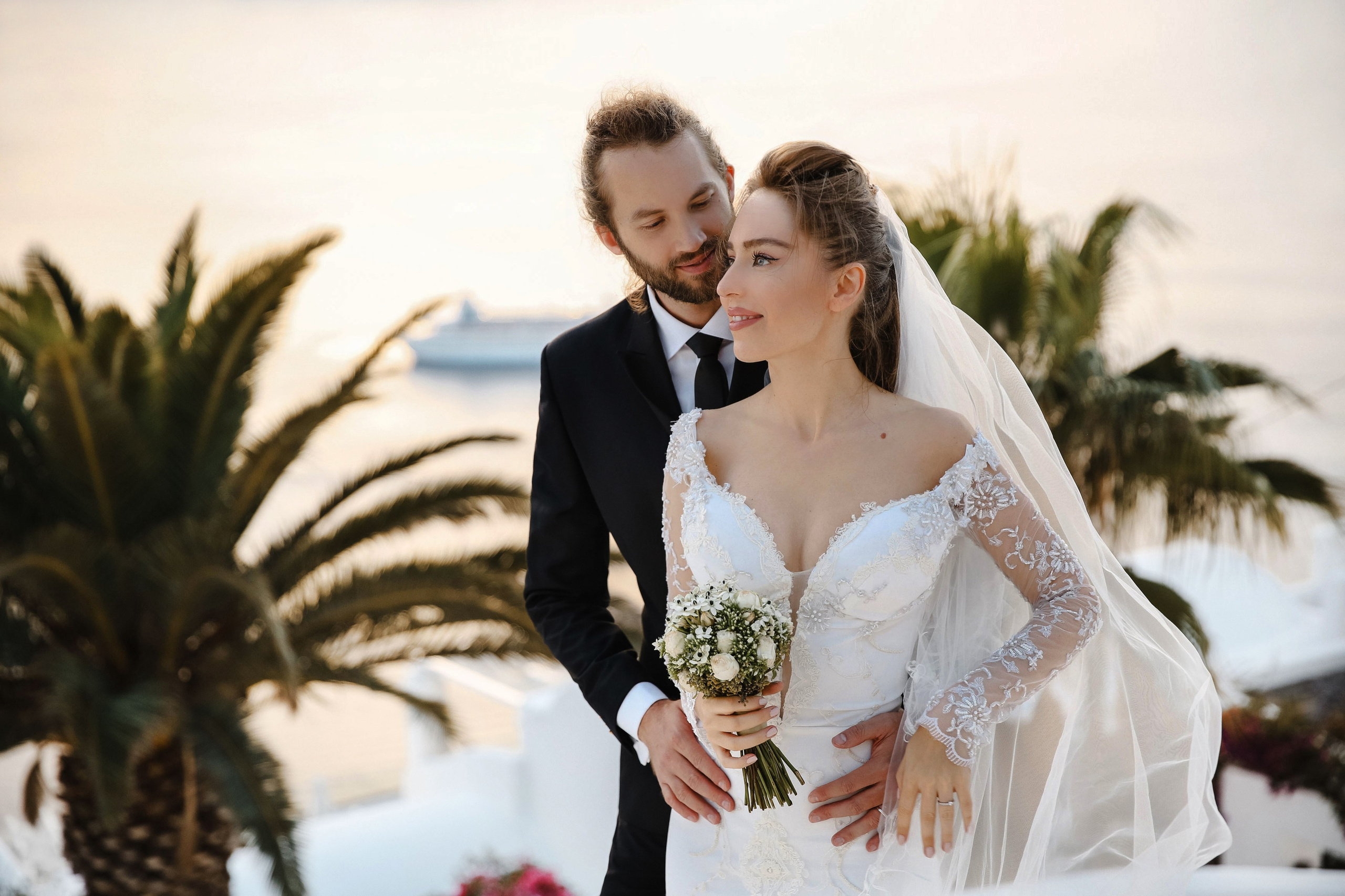 Свадьба на Санторини. Фотограф и видеограф Анна Домашенко