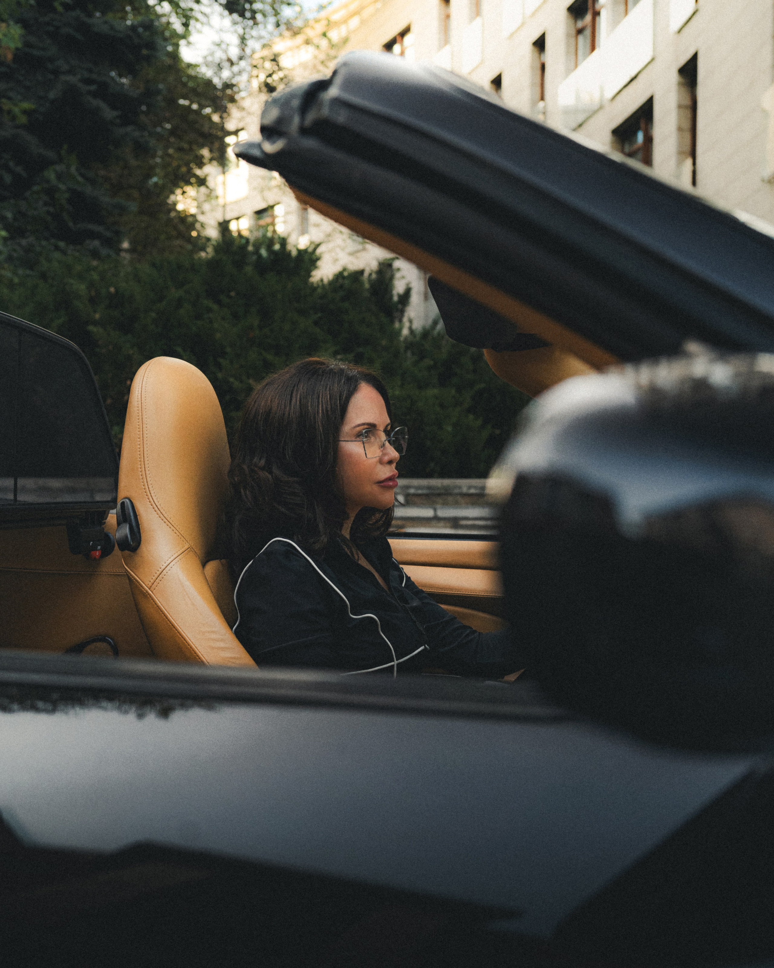 Porsche Carrera 4 Cabriolet x Elina. Фотограф Илья К. в Москве