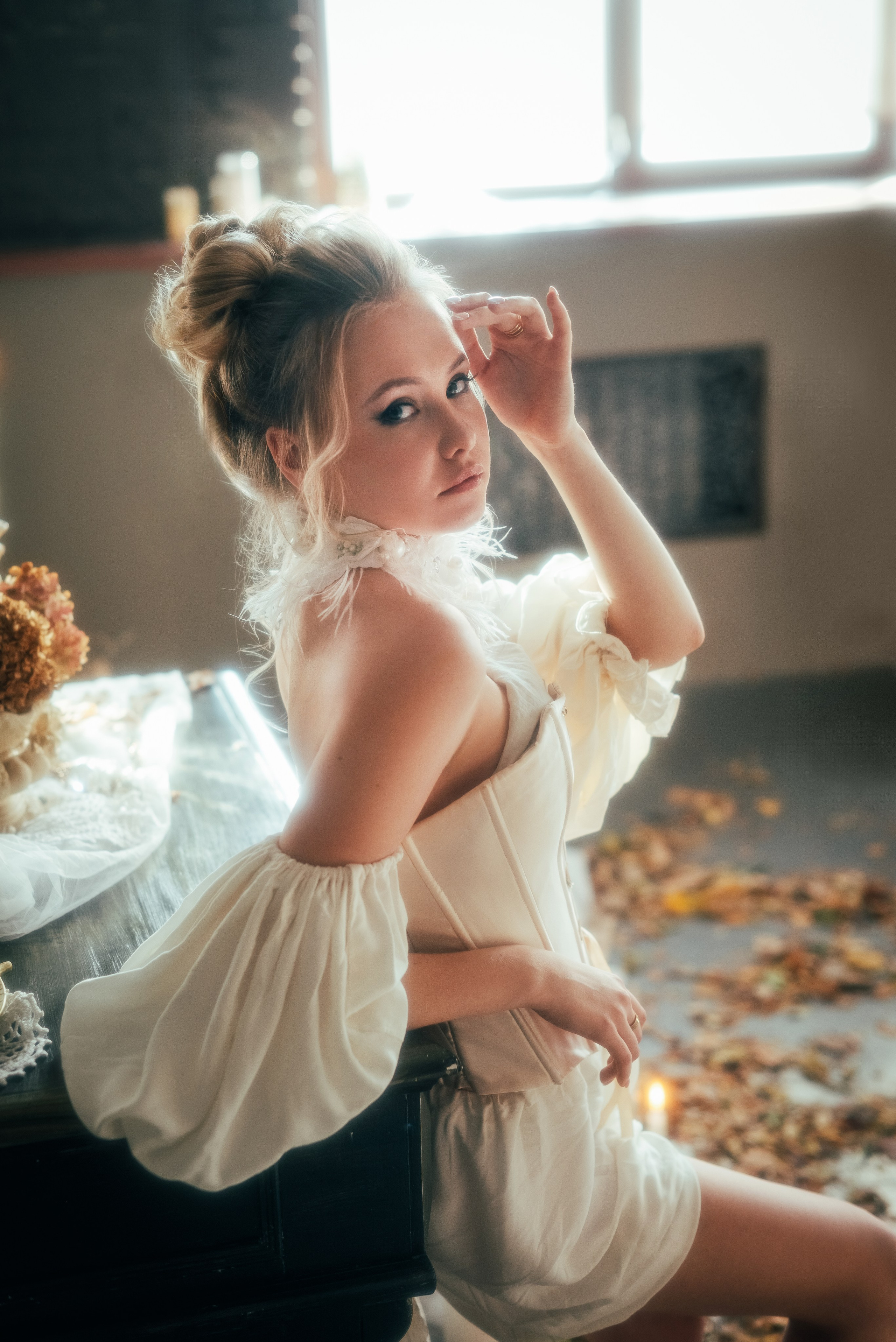 Фотосессия с дымом античном стиле Кемерово