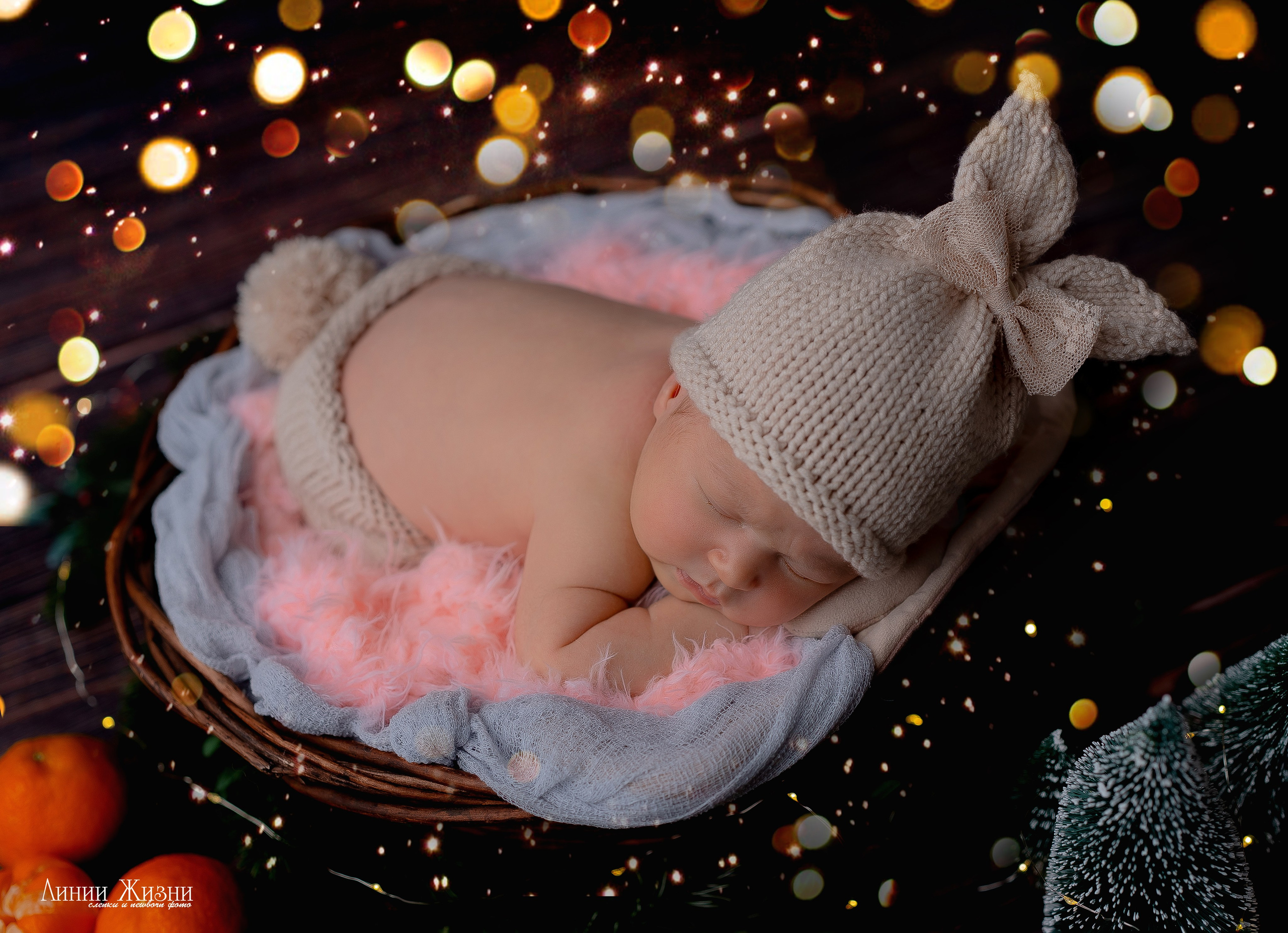 Верочка 23 дня. Фотограф новорожденных в Нижнем Новгороде Сергеева Оксана