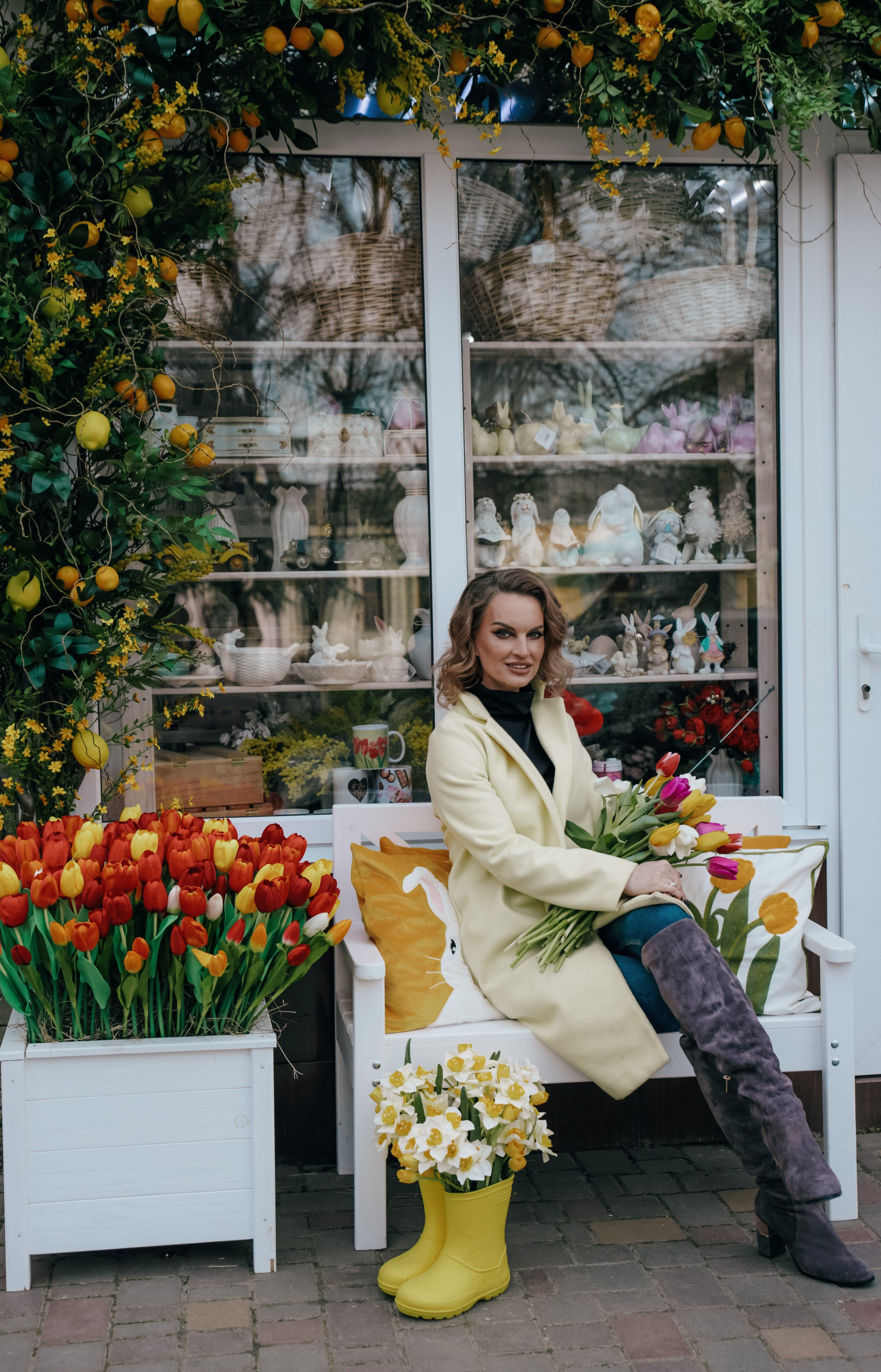 Весна. Фотограф в Крыму