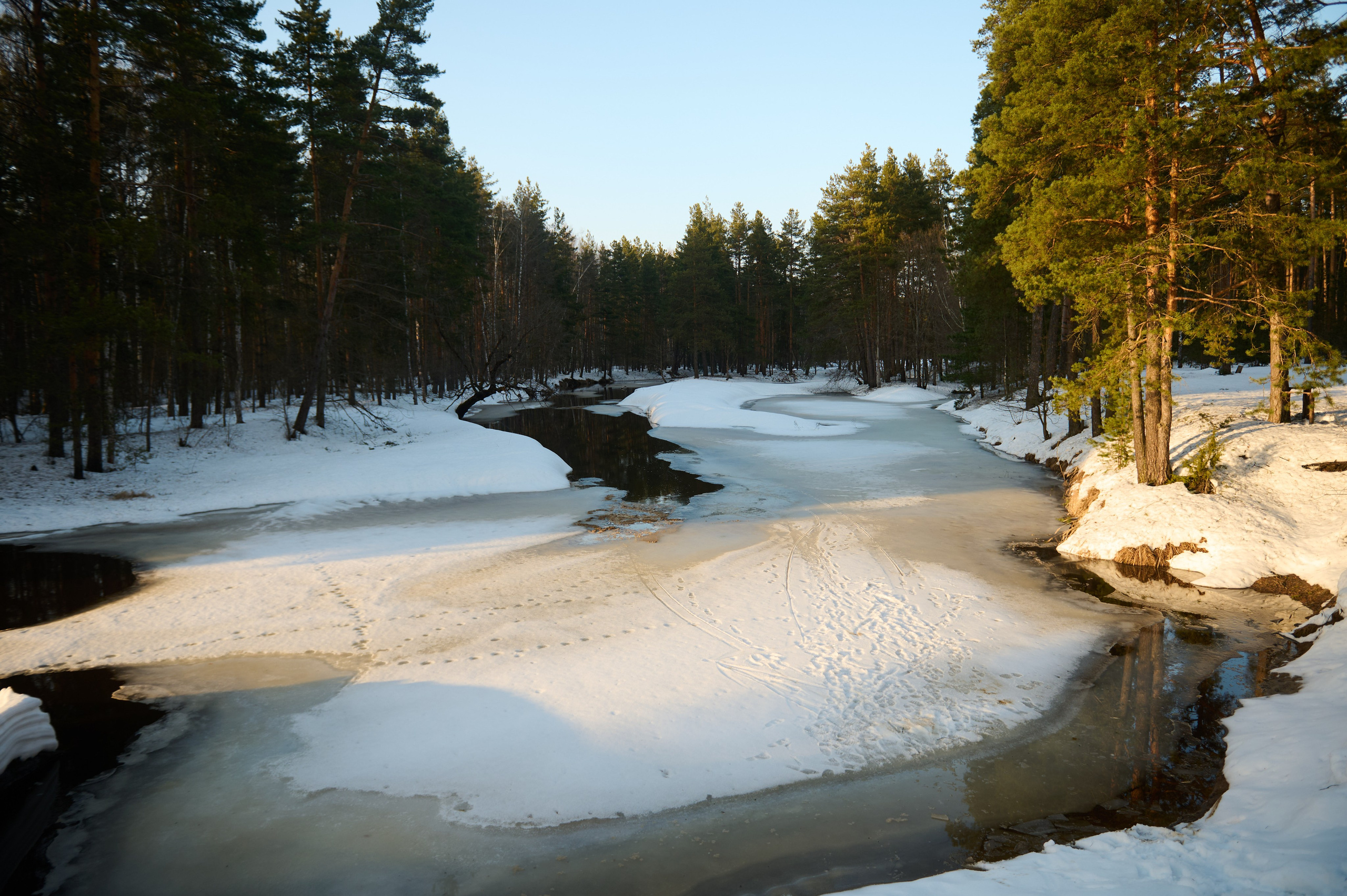 Первый весенний сплав р. Нерская. Главная