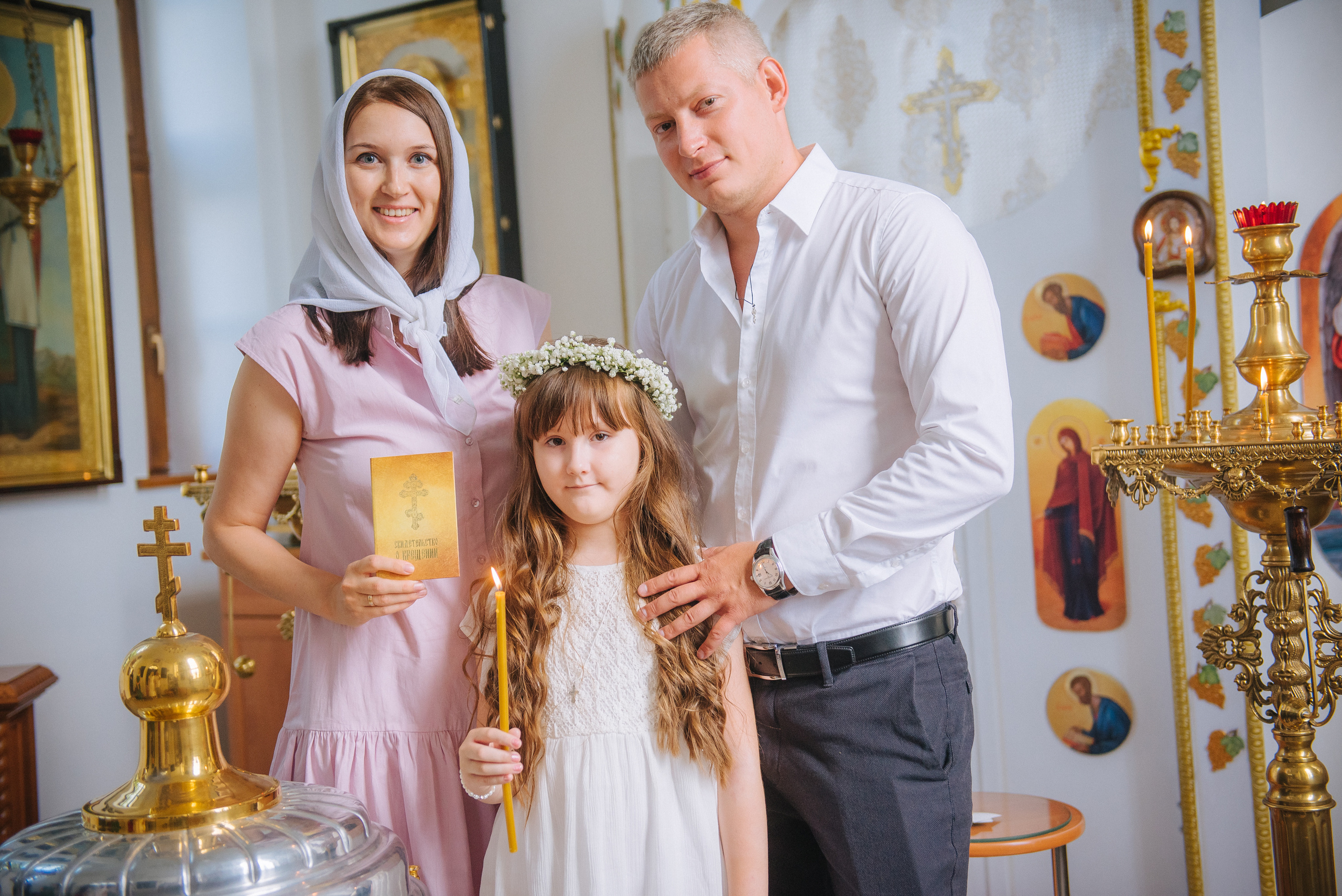 Крестины Марии. Фотограф в Волгограде Виктория Долгова