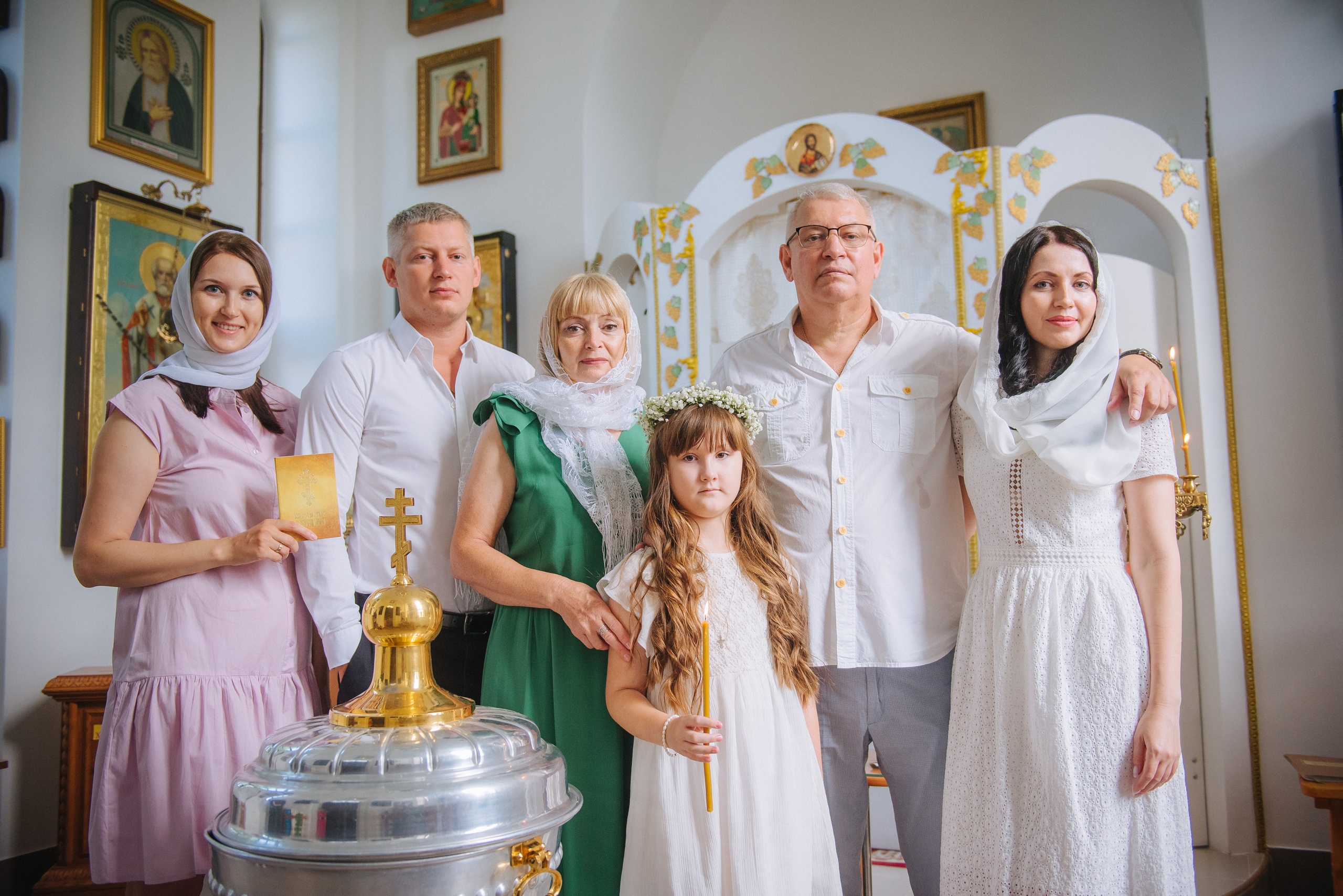 Крестины Марии. Фотограф в Волгограде Виктория Долгова