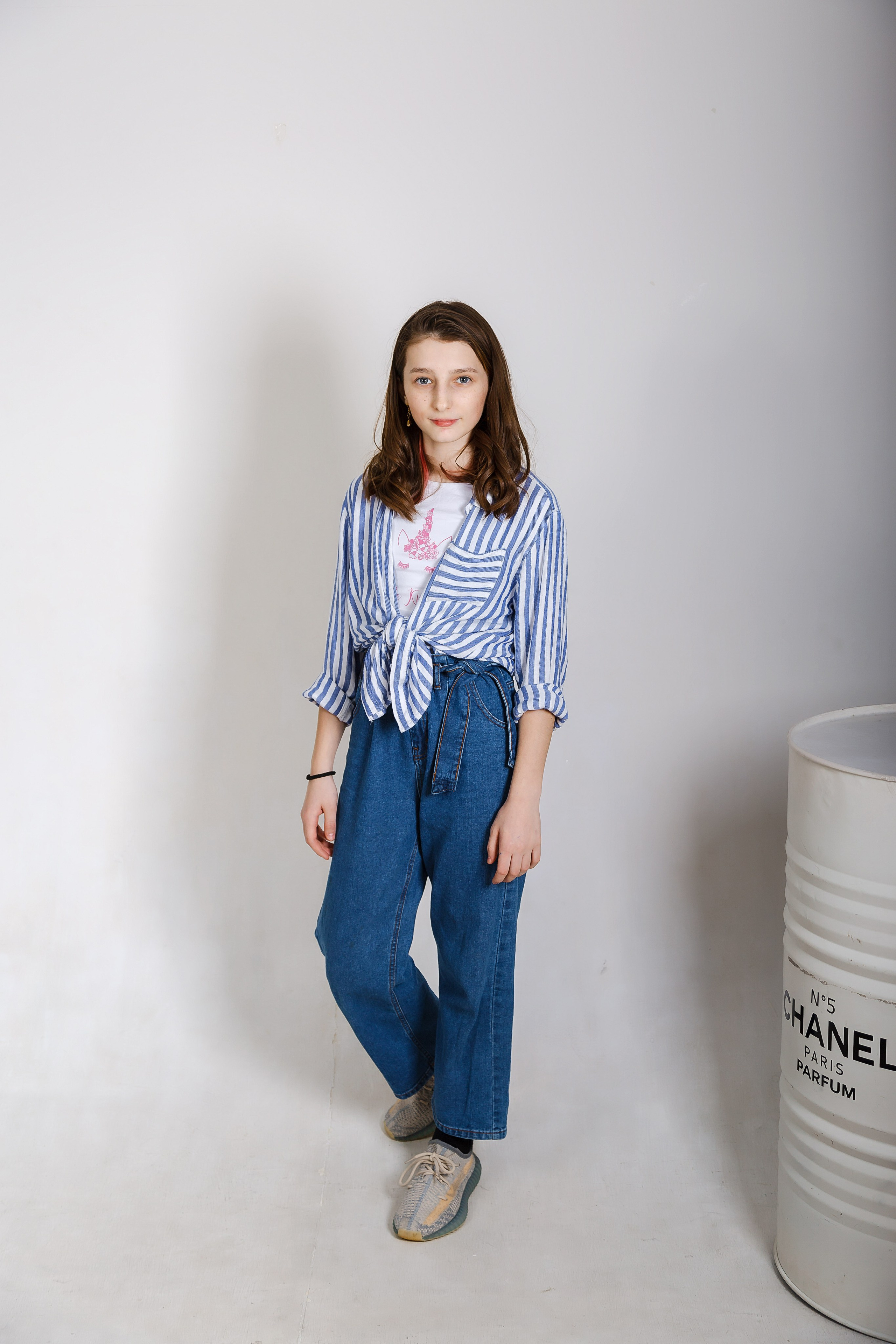 Новогодняя семейная фотосессия в студии в Волгодонске