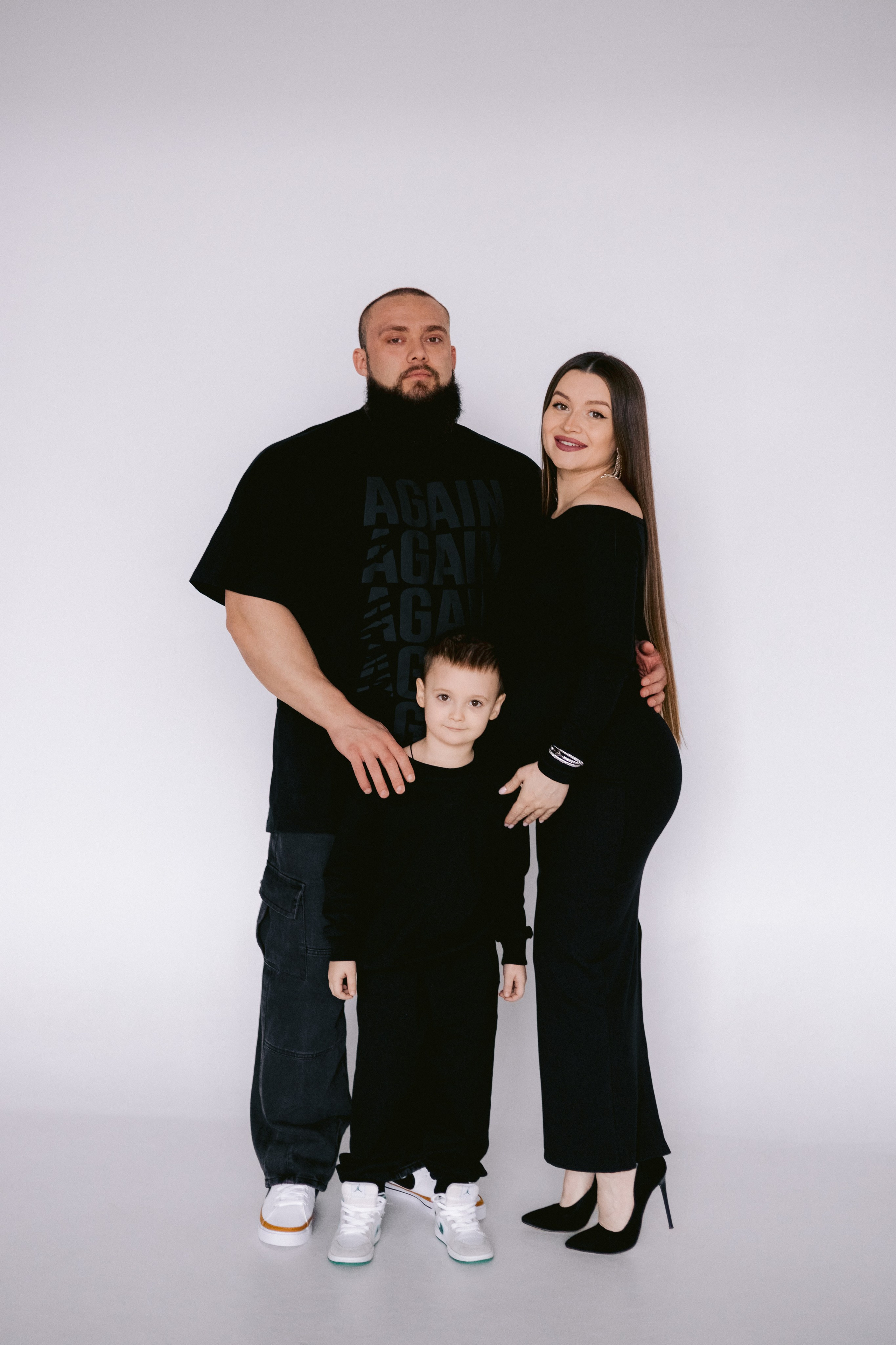 Анастасия, Дмитрий, Савелий. Фотограф Волгоград Кристина Прохоренко