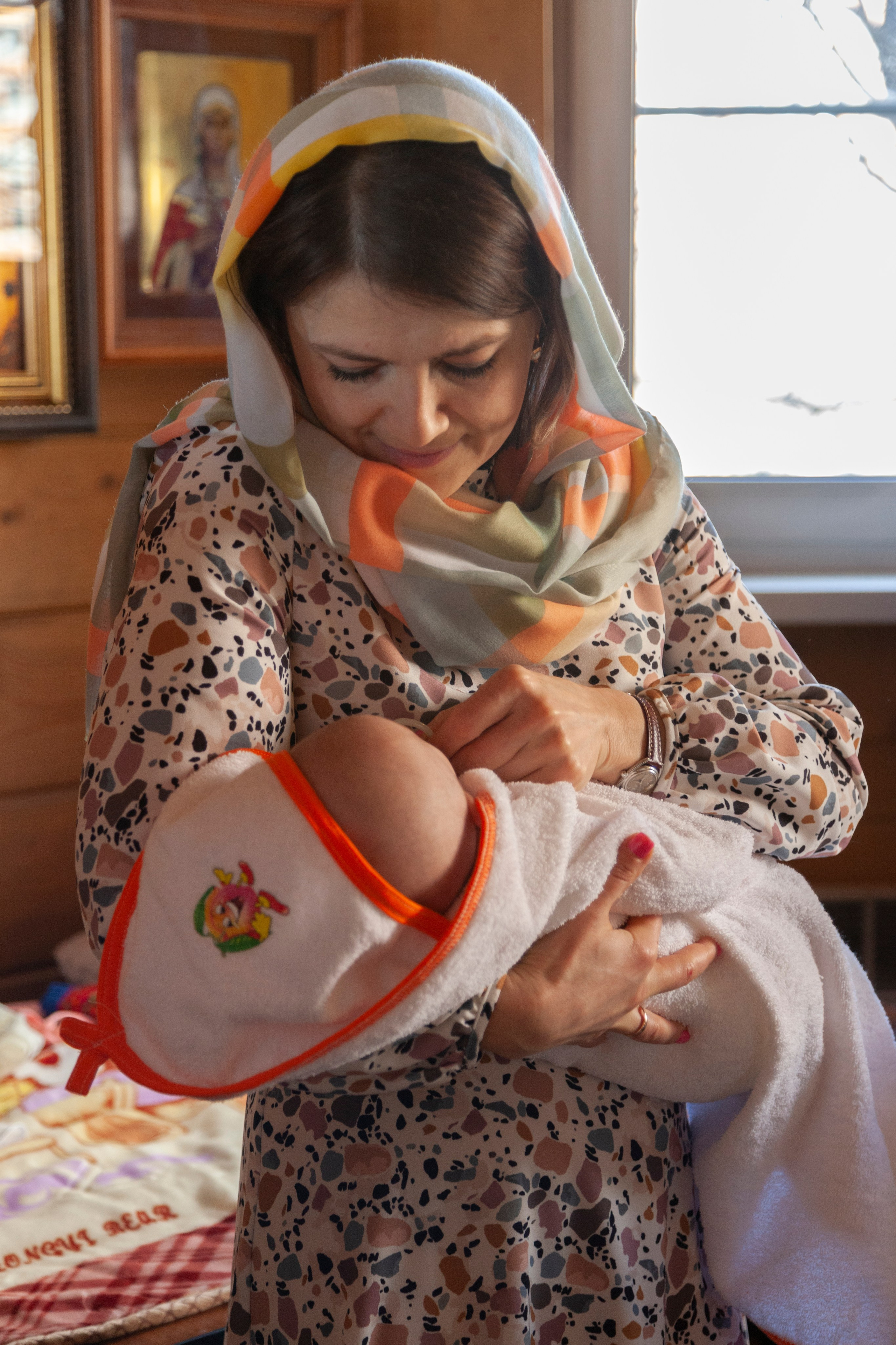 Крещение, стиль «Fuji Velvia 100». Фотограф на крещение/венчание