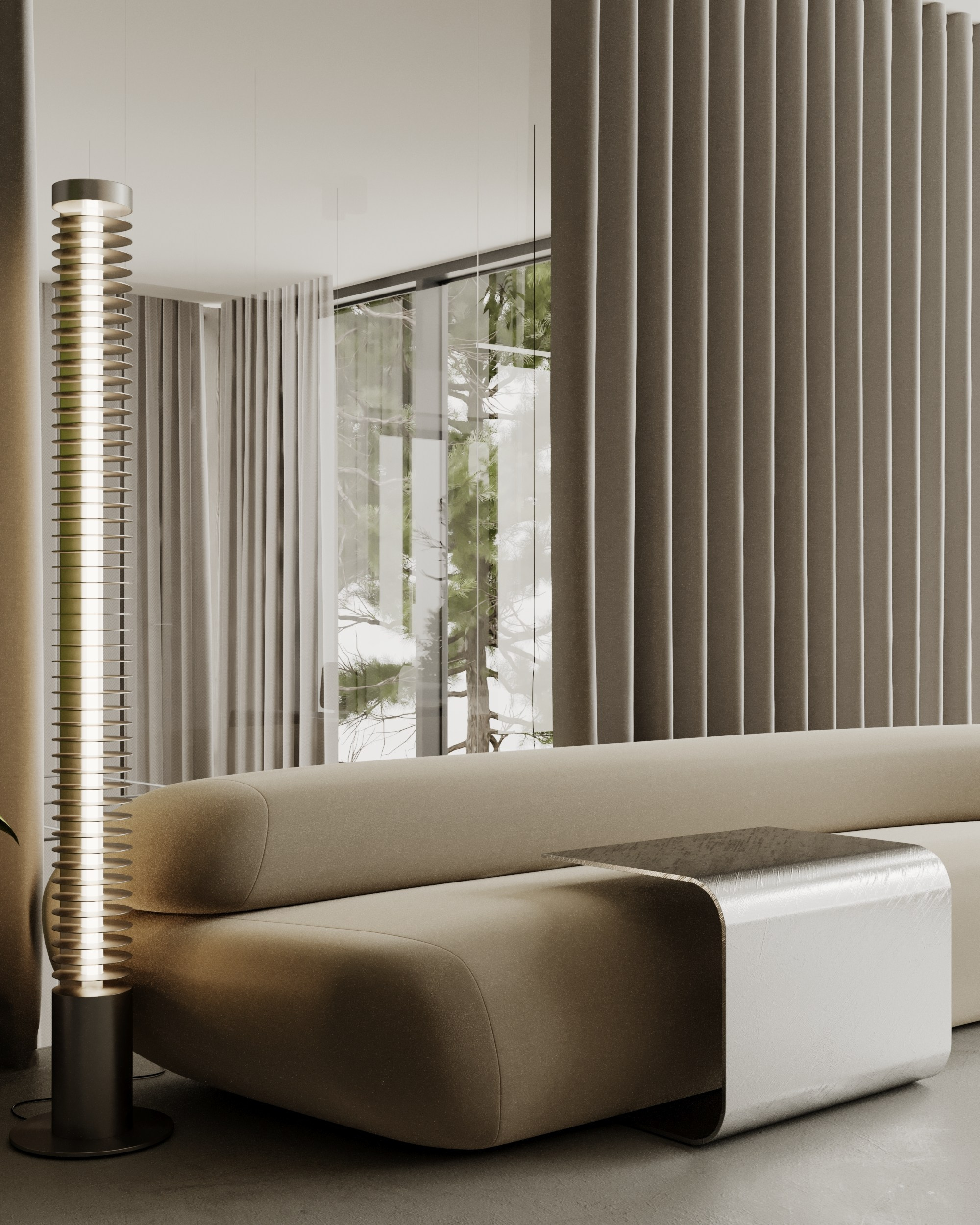 RIVER HOUSE /3000 sq m /24'. Интерьерное ателье numéro а