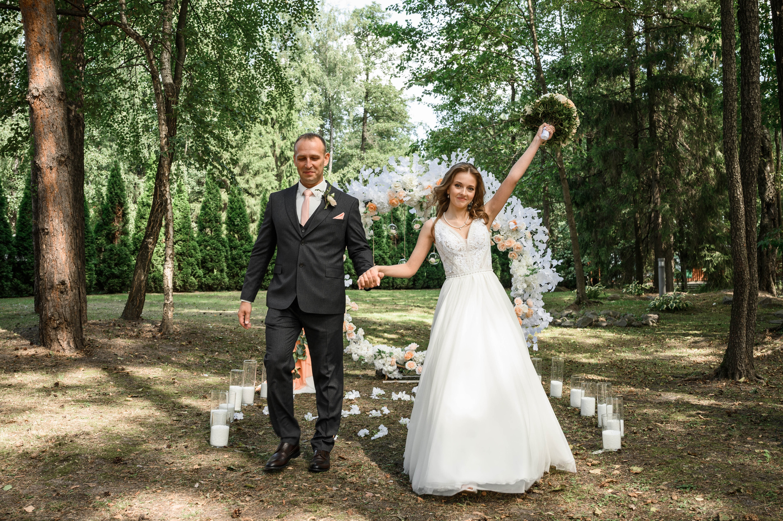 Свадебная фотосессия в Артиленд. Свадебный фотограф Москва Юрий Кульман