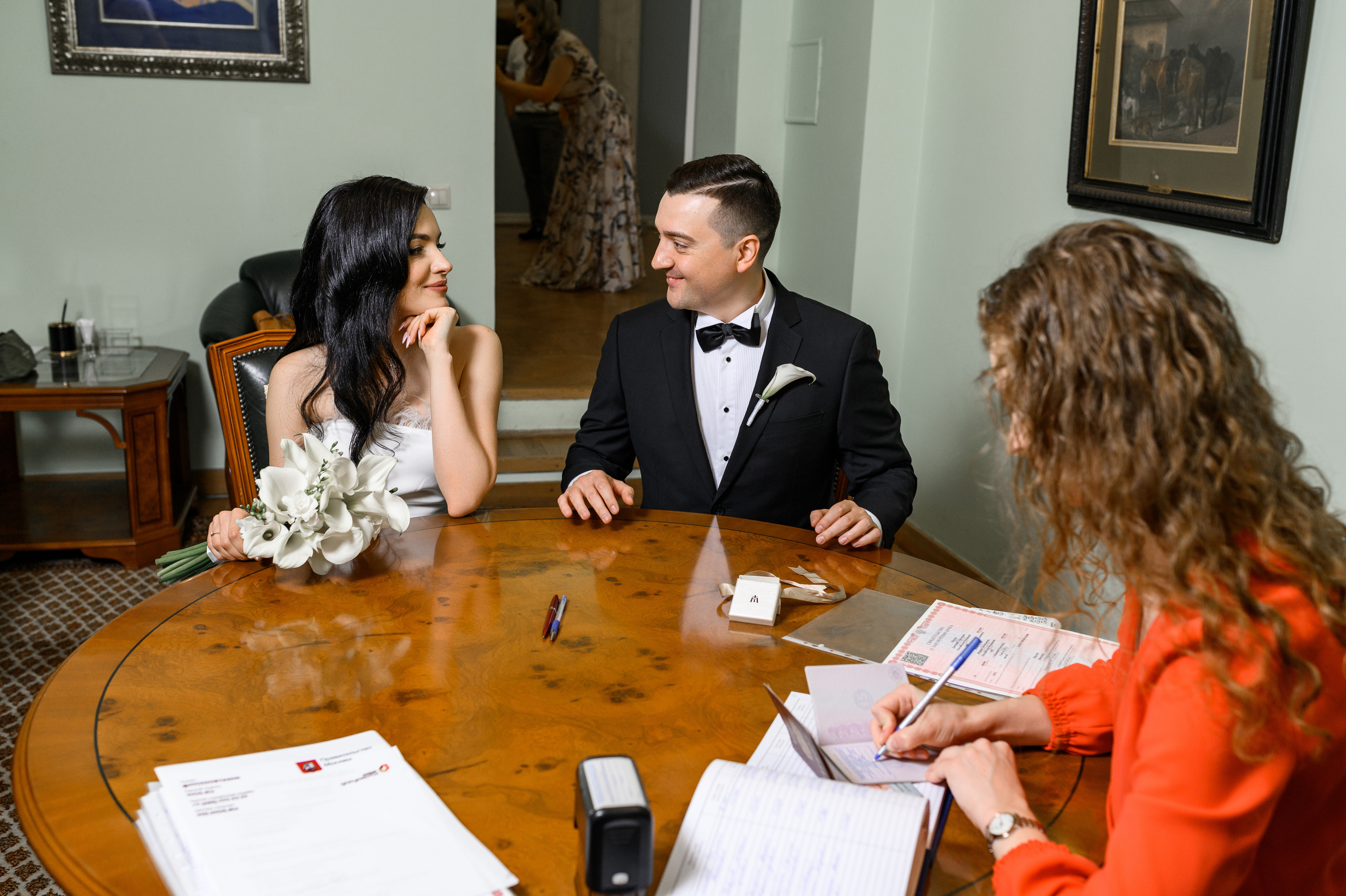 Регистрация брака Серебряный бор Москва. Свадебный фотограф Москва Юрий Кульман