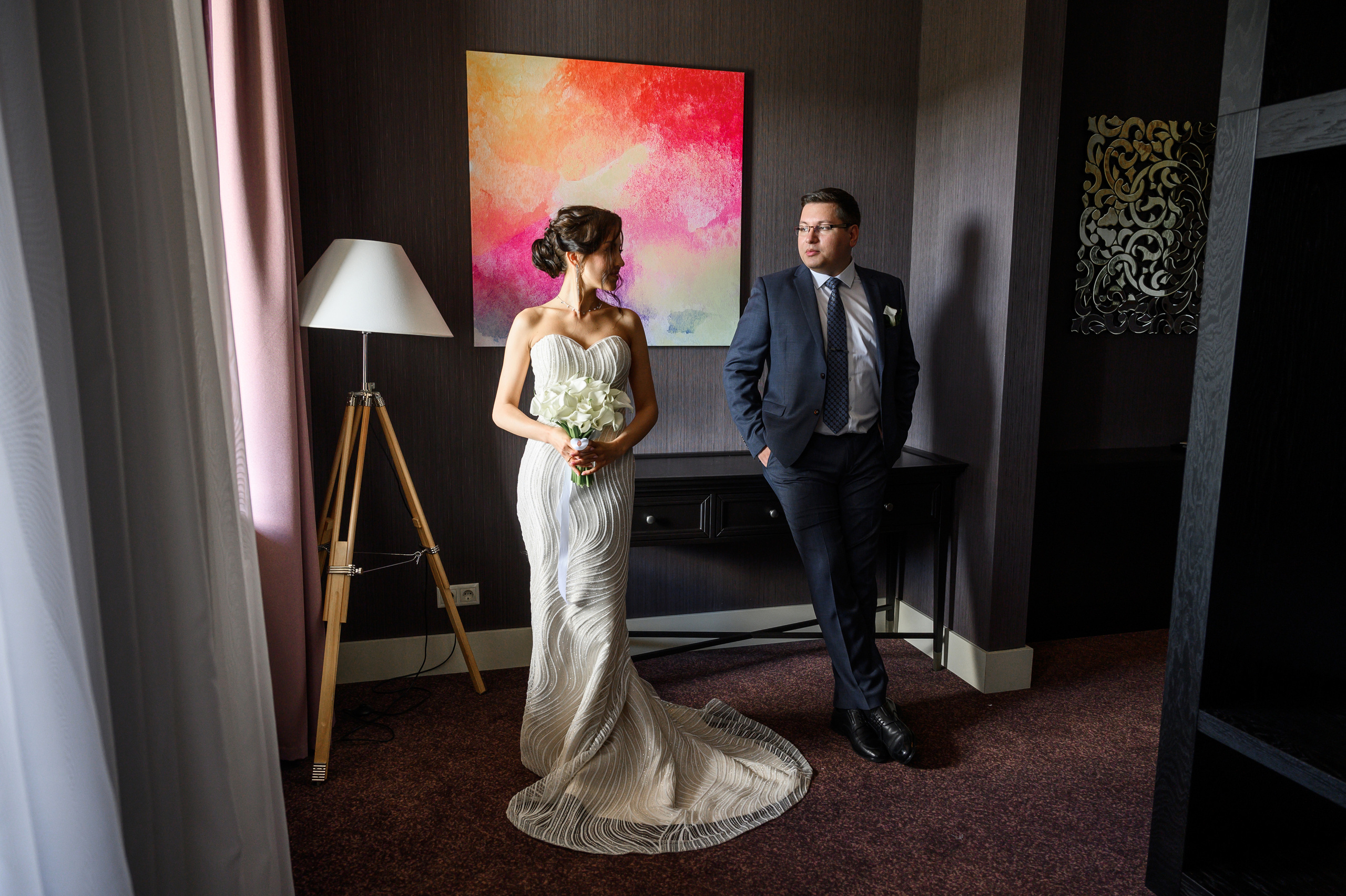 Свадебная фотосессия Барвиха luxury village. Свадебный фотограф Москва Юрий Кульман