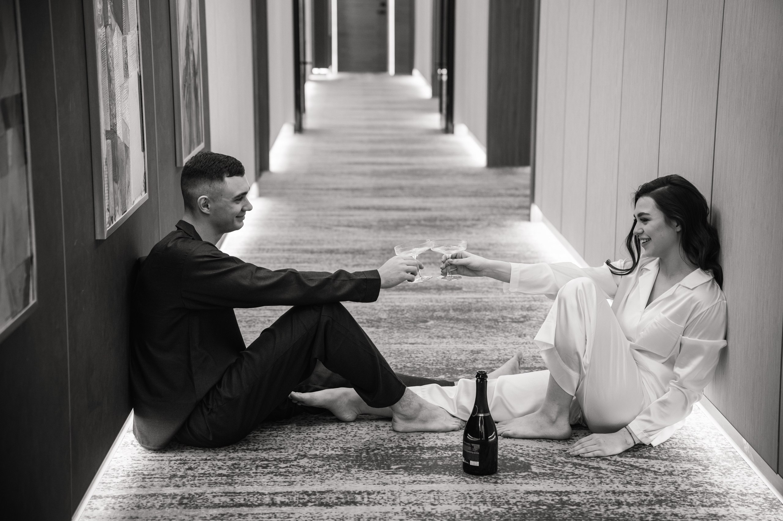 Свадебная фотосессия Radisson Blu Olympiyskiy Hotel. Свадебный фотограф Москва Юрий Кульман