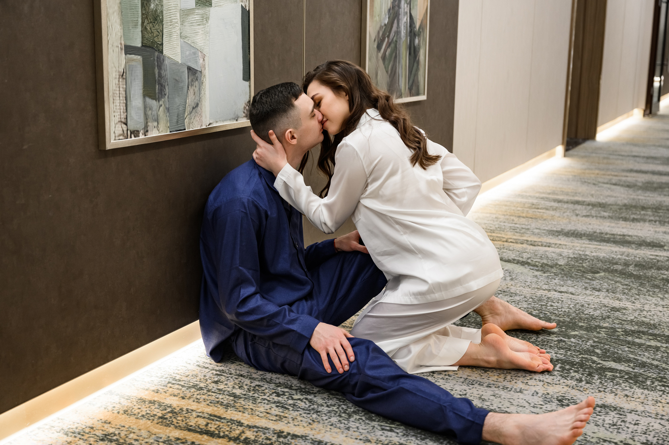 Свадебная фотосессия Radisson Blu Olympiyskiy Hotel. Свадебный фотограф Москва Юрий Кульман