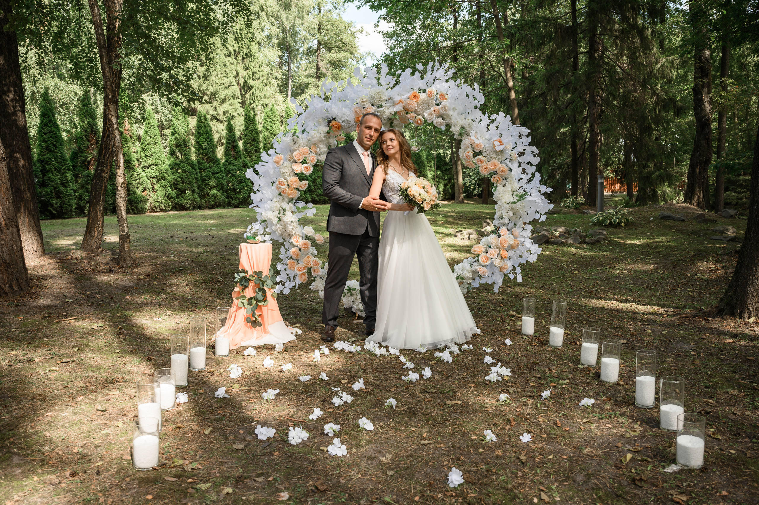 Свадебная фотосессия в Артиленд. Свадебный фотограф Москва Юрий Кульман