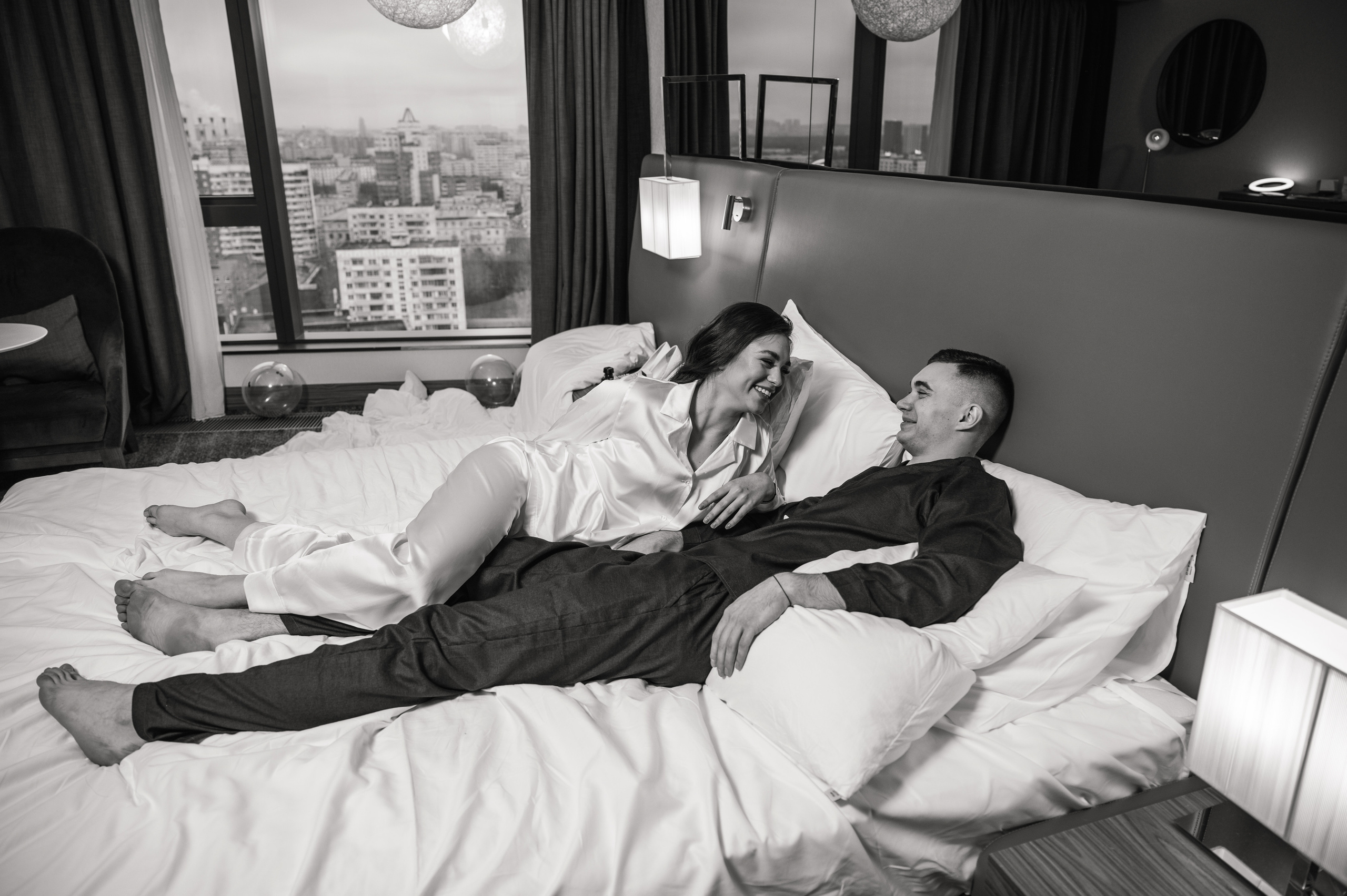 Свадебная фотосессия Radisson Blu Olympiyskiy Hotel. Свадебный фотограф Москва Юрий Кульман