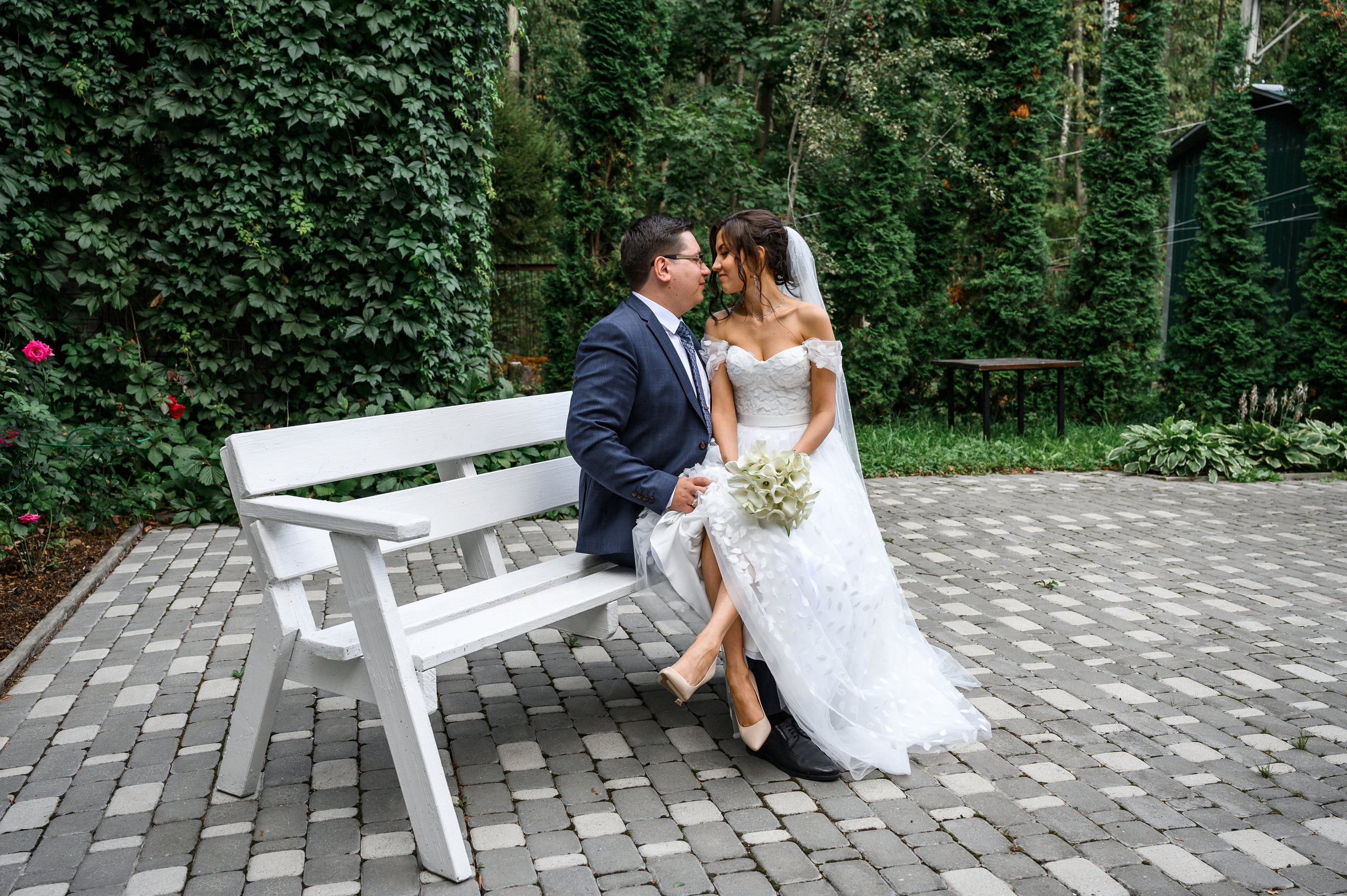 Свадебная фотосессия Барвиха luxury village. Свадебный фотограф Москва Юрий Кульман