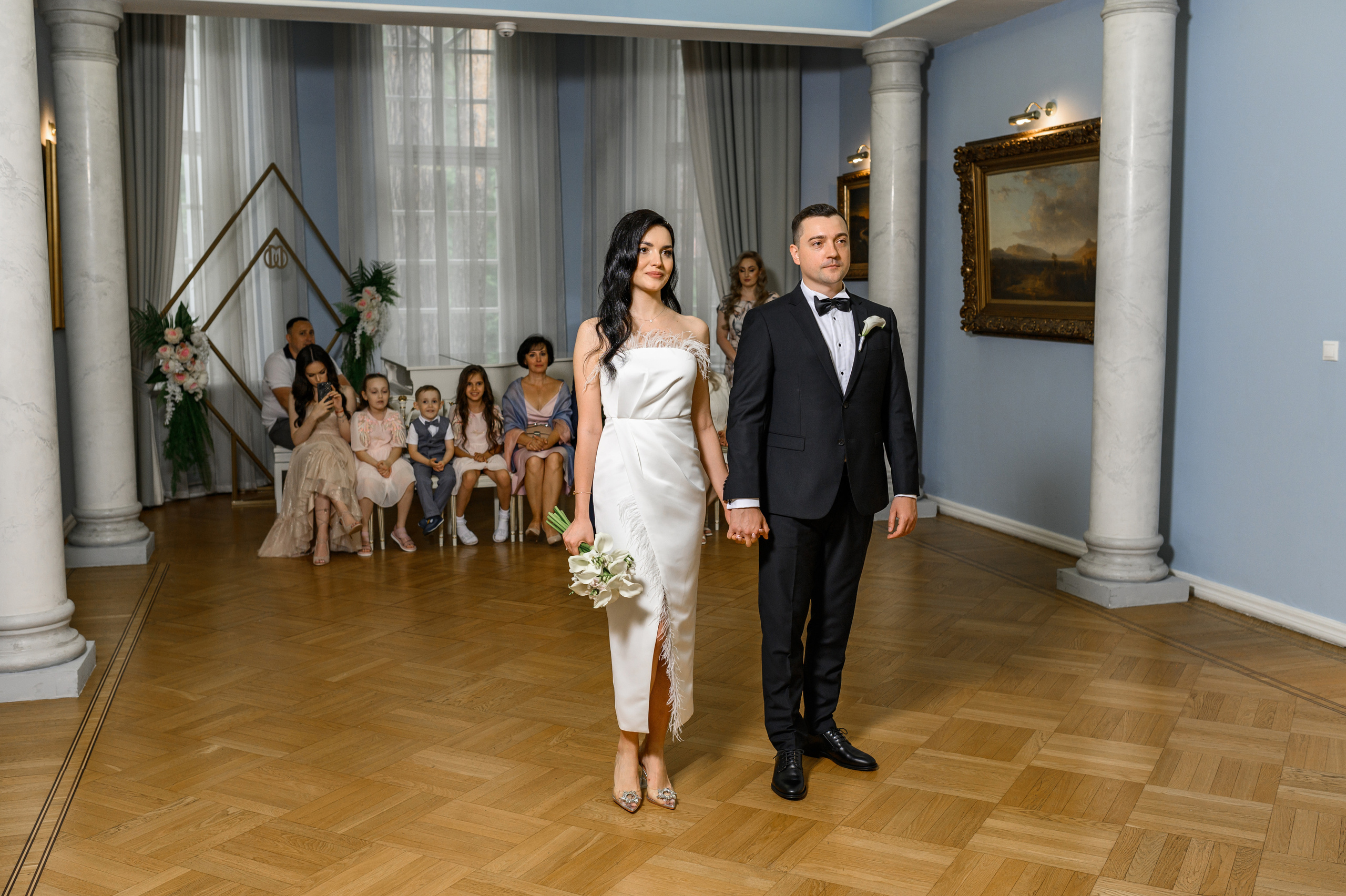 Регистрация брака Серебряный бор Москва. Свадебный фотограф Москва Юрий Кульман