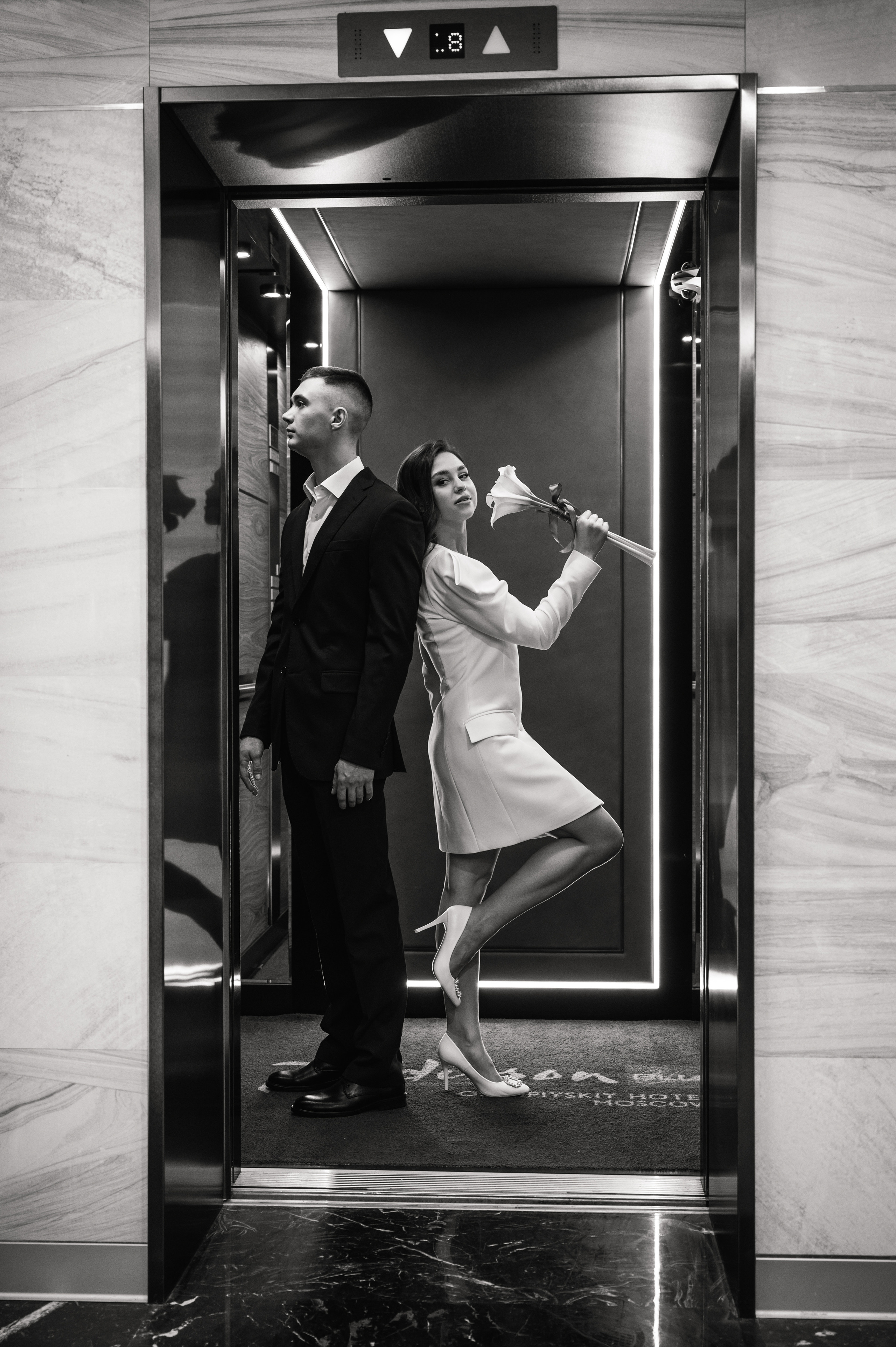 Свадебная фотосессия Radisson Blu Olympiyskiy Hotel. Свадебный фотограф Москва Юрий Кульман