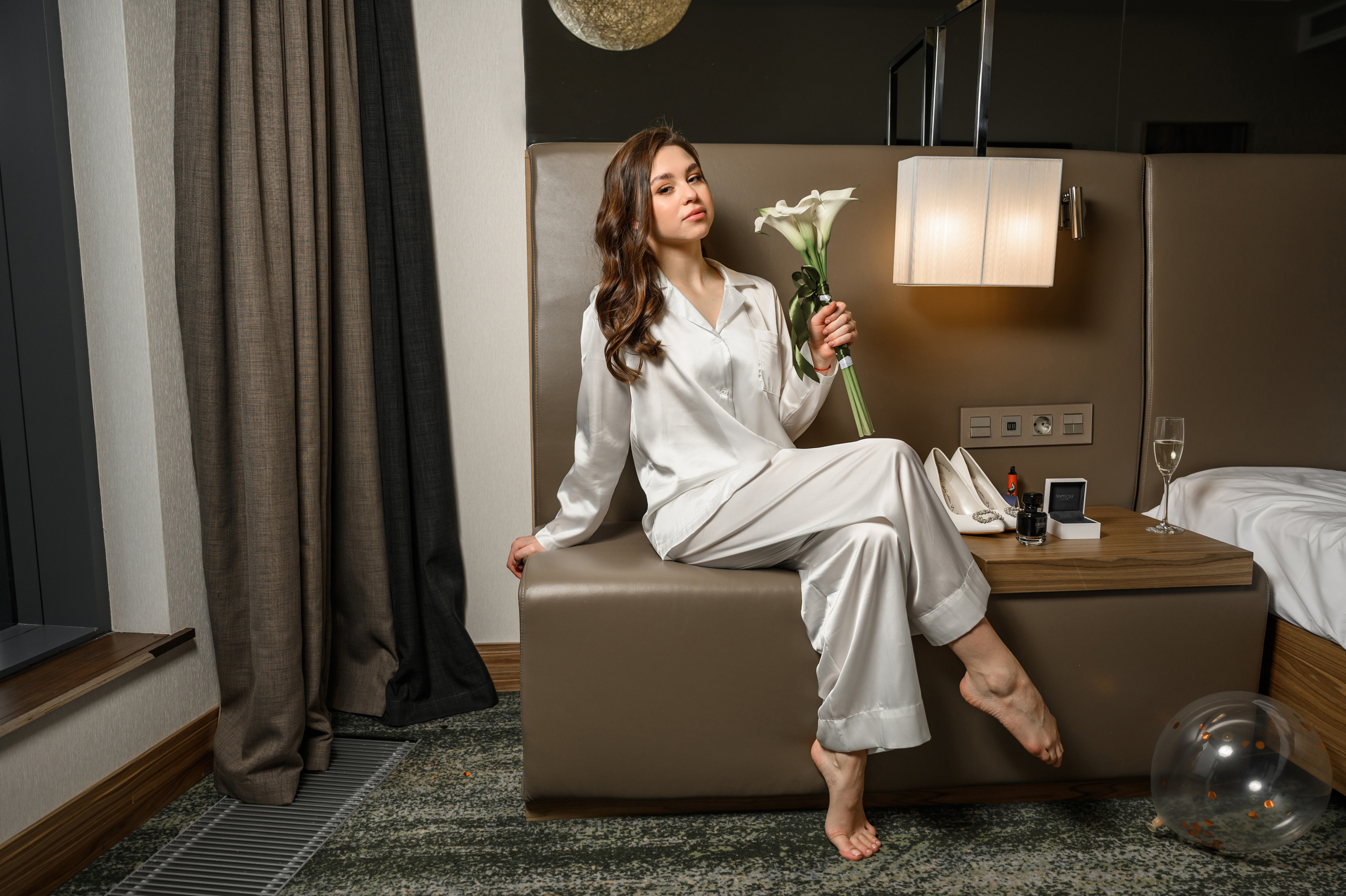 Свадебная фотосессия Radisson Blu Olympiyskiy Hotel. Свадебный фотограф Москва Юрий Кульман