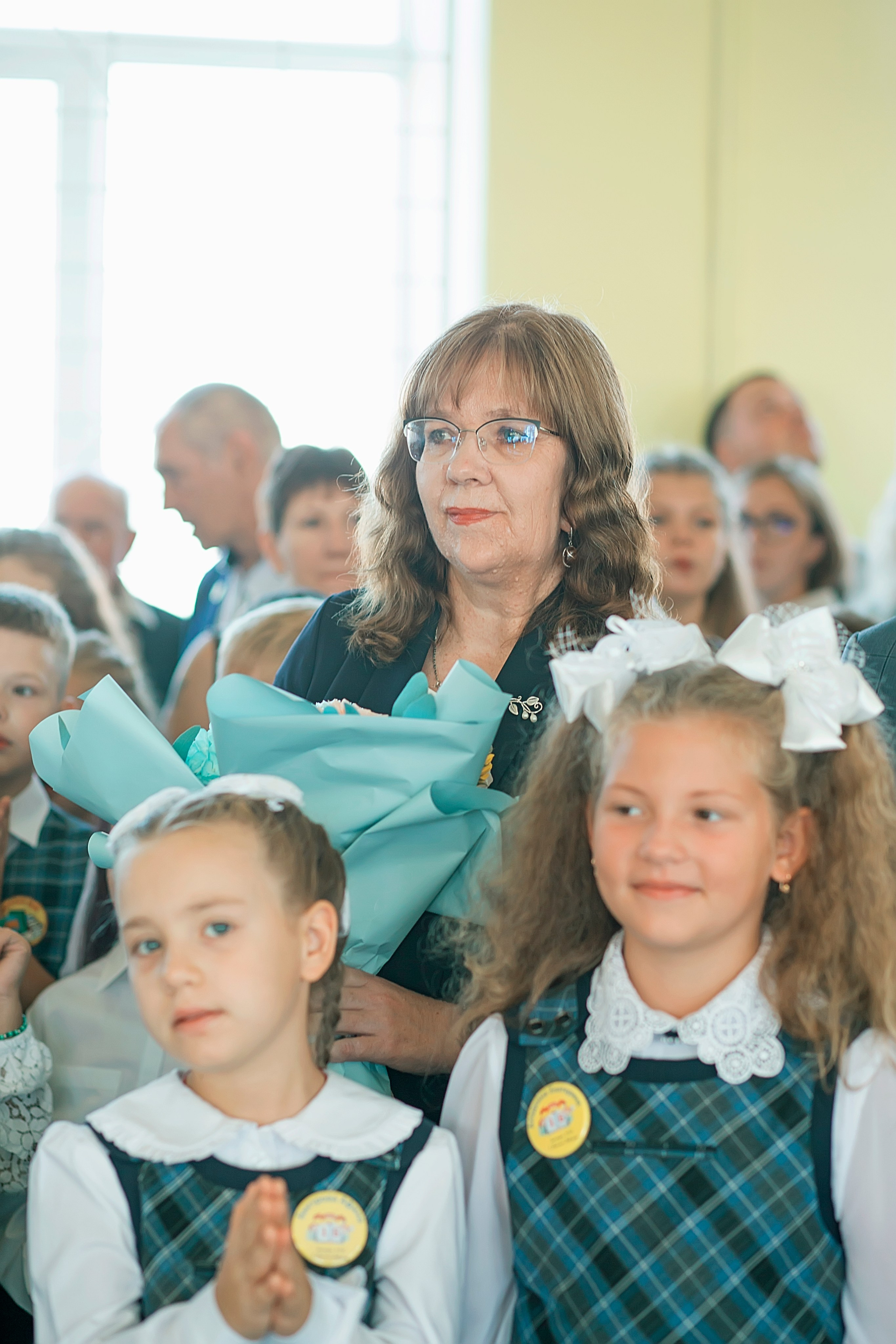 Первый класс линейка, в классе, портреты. Семейный и детский фотограф в Нижнем Новгороде