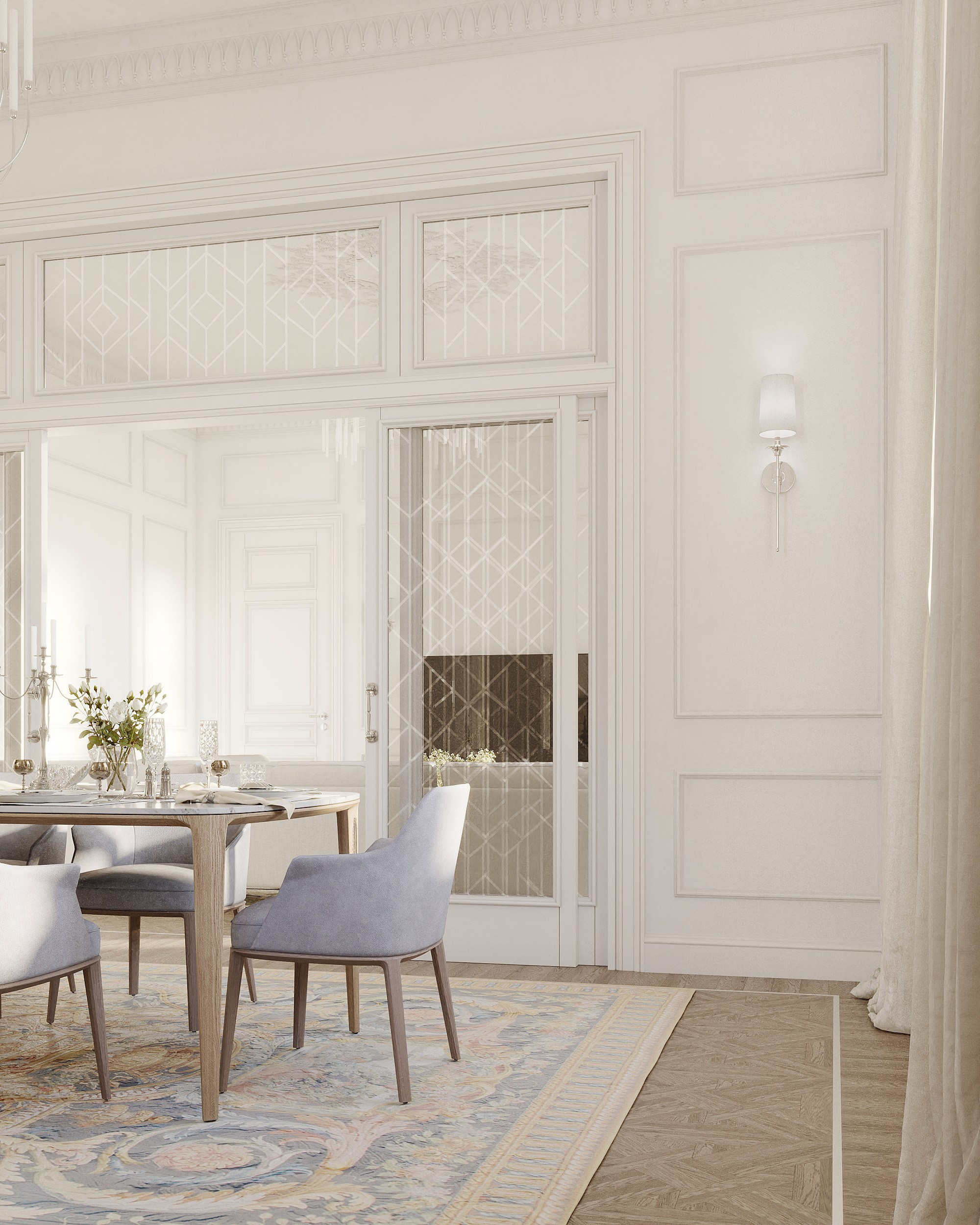 Четырехкомнатная квартира в Москве. 3D визуализатор в Москве Сердюк Владислав