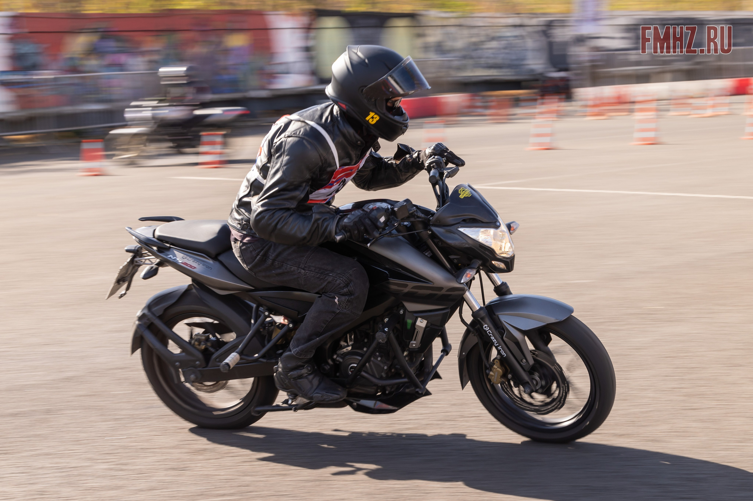 Соревнования по мотоджимхане на площадке Мосгортранс 15.09.2024. Фотограф Владимир Охрименко