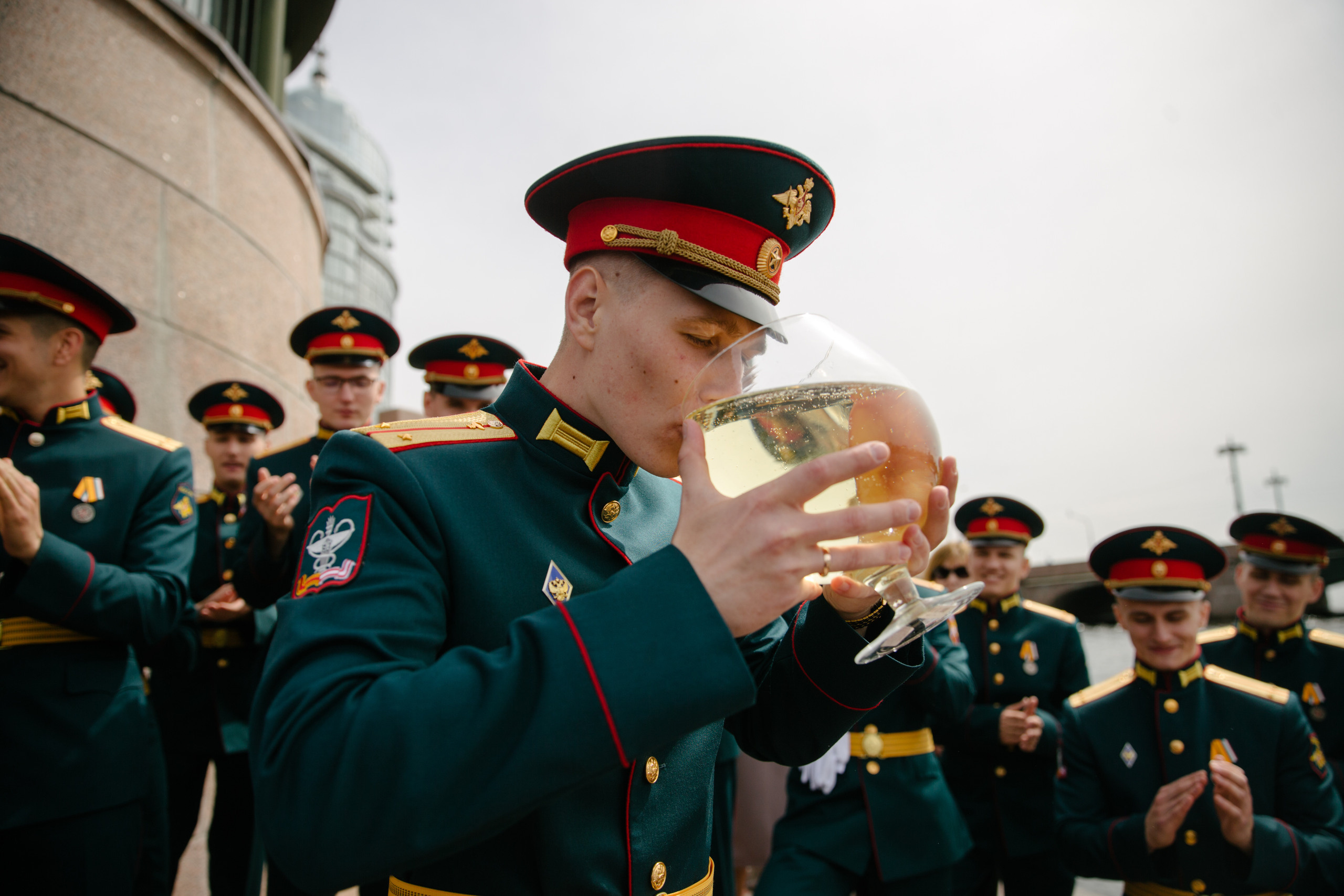 Военный выпускной 22. Портфолио свадебного фотографа. Роман Каргаполов