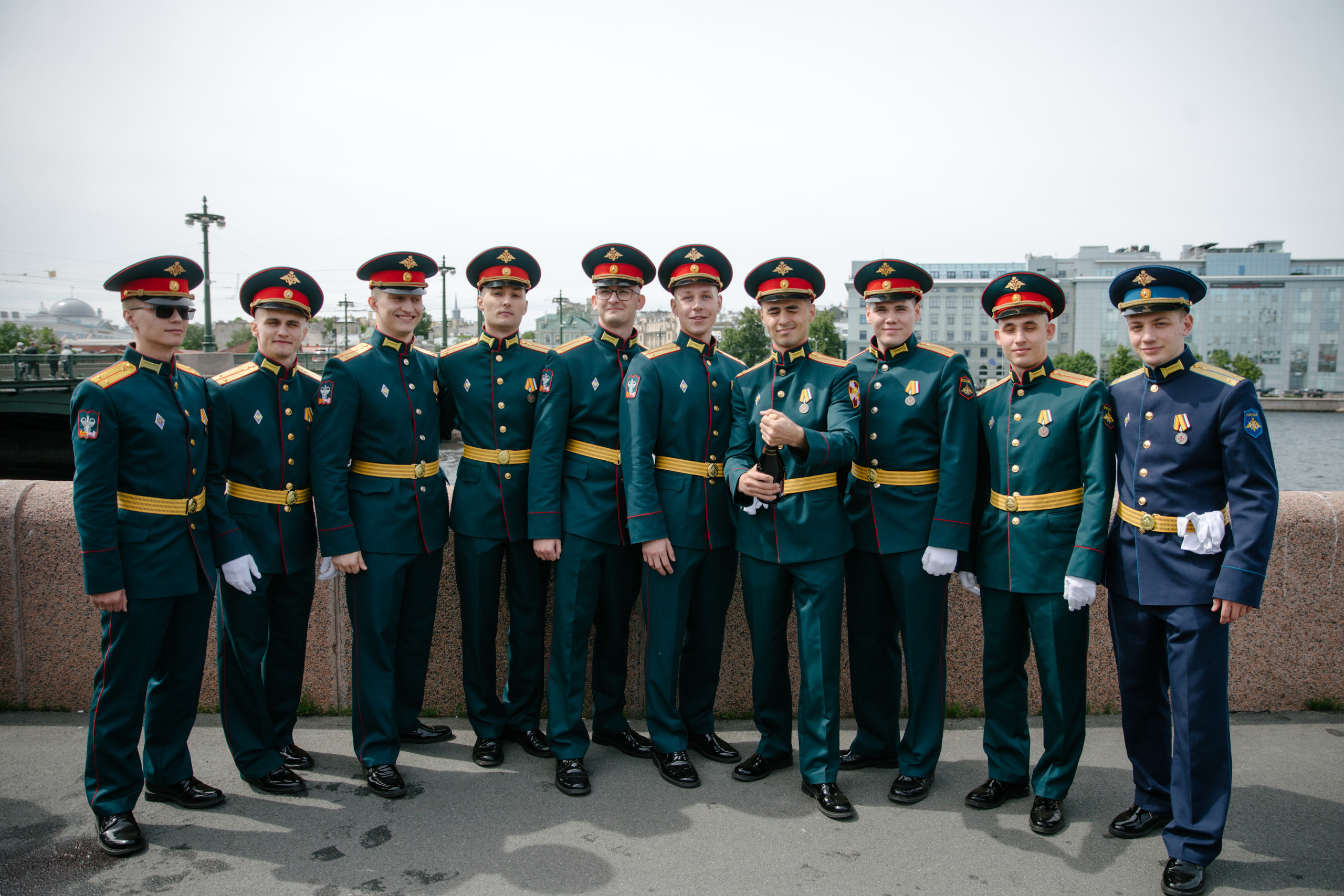 Военный выпускной 22. Портфолио свадебного фотографа. Роман Каргаполов