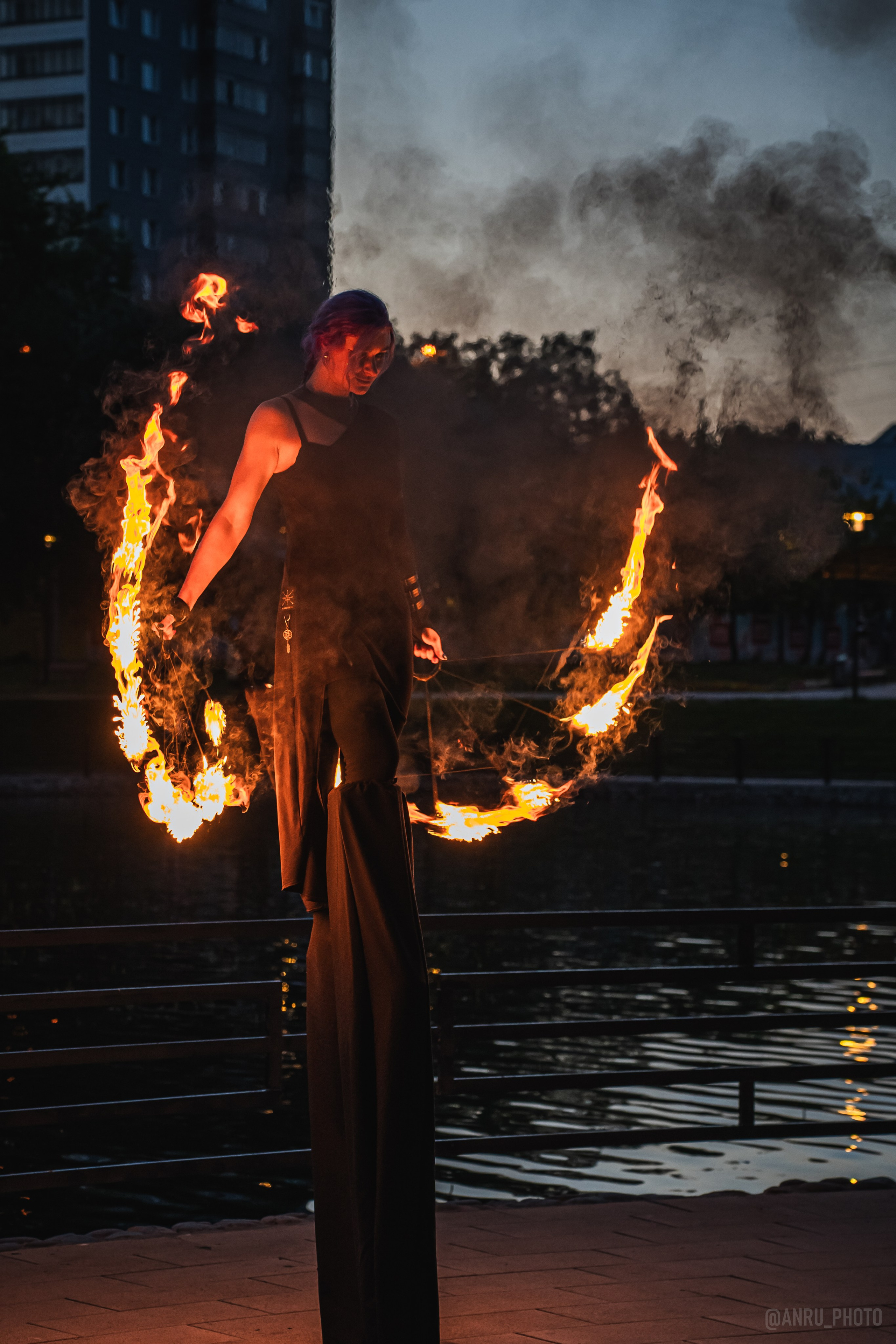 «FIRE FAMILY» Фаершоу. Репортажный фотограф Анастасия Рубцова
