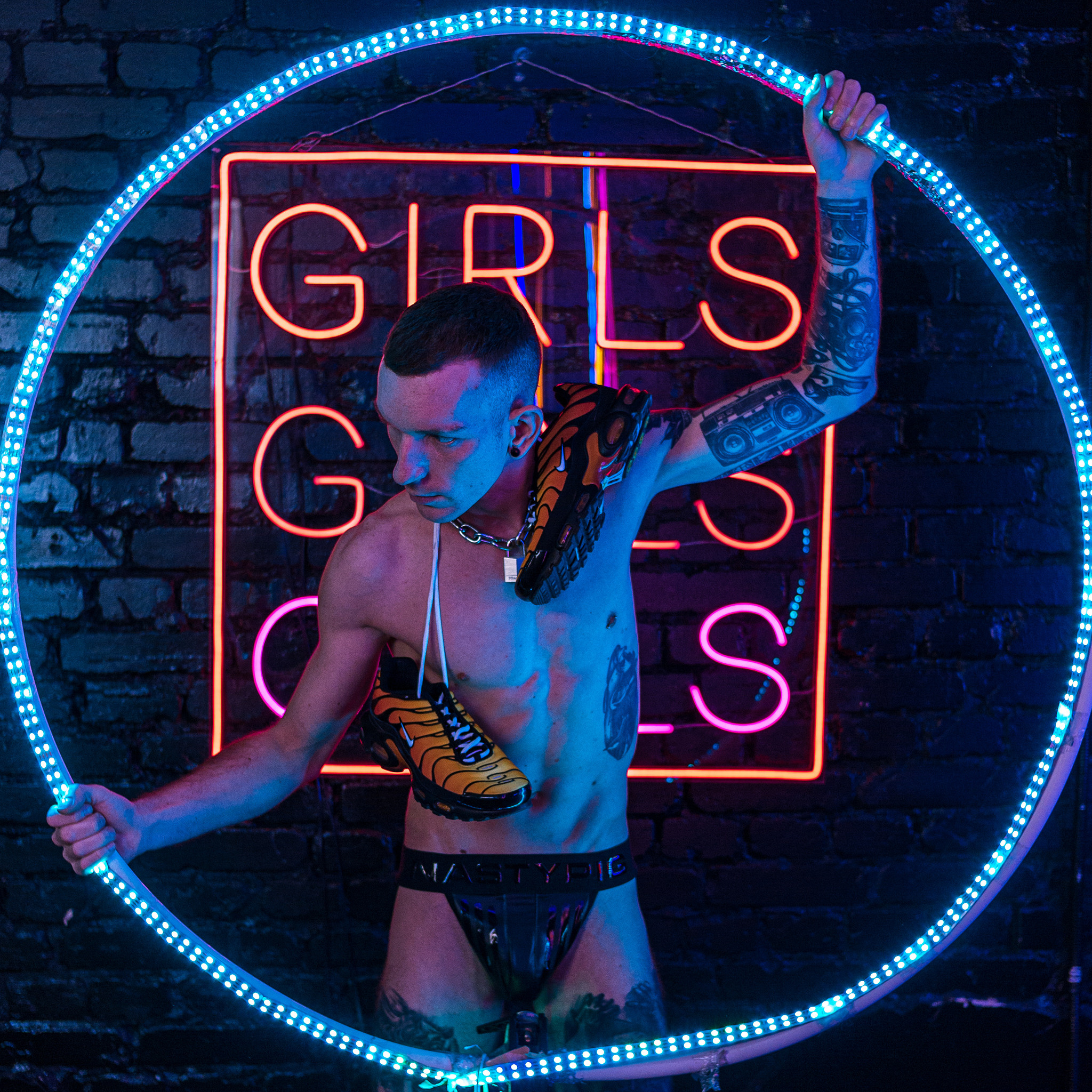 NEON X FETISH 2. ANDY KIN Мужской и ню-фотограф в Москве