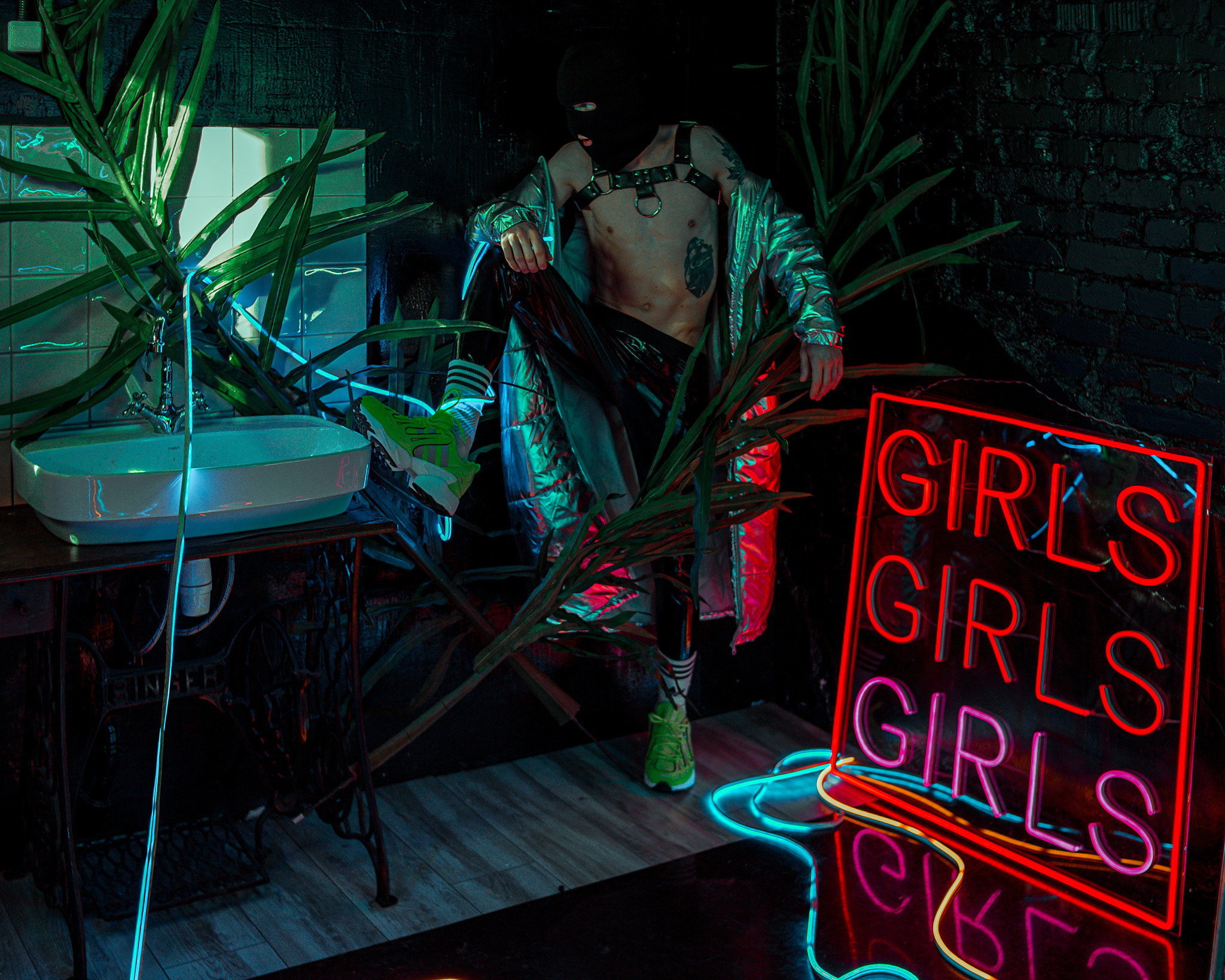 EUGENE X NEON 2. ANDY KIN Мужской и ню-фотограф в Москве