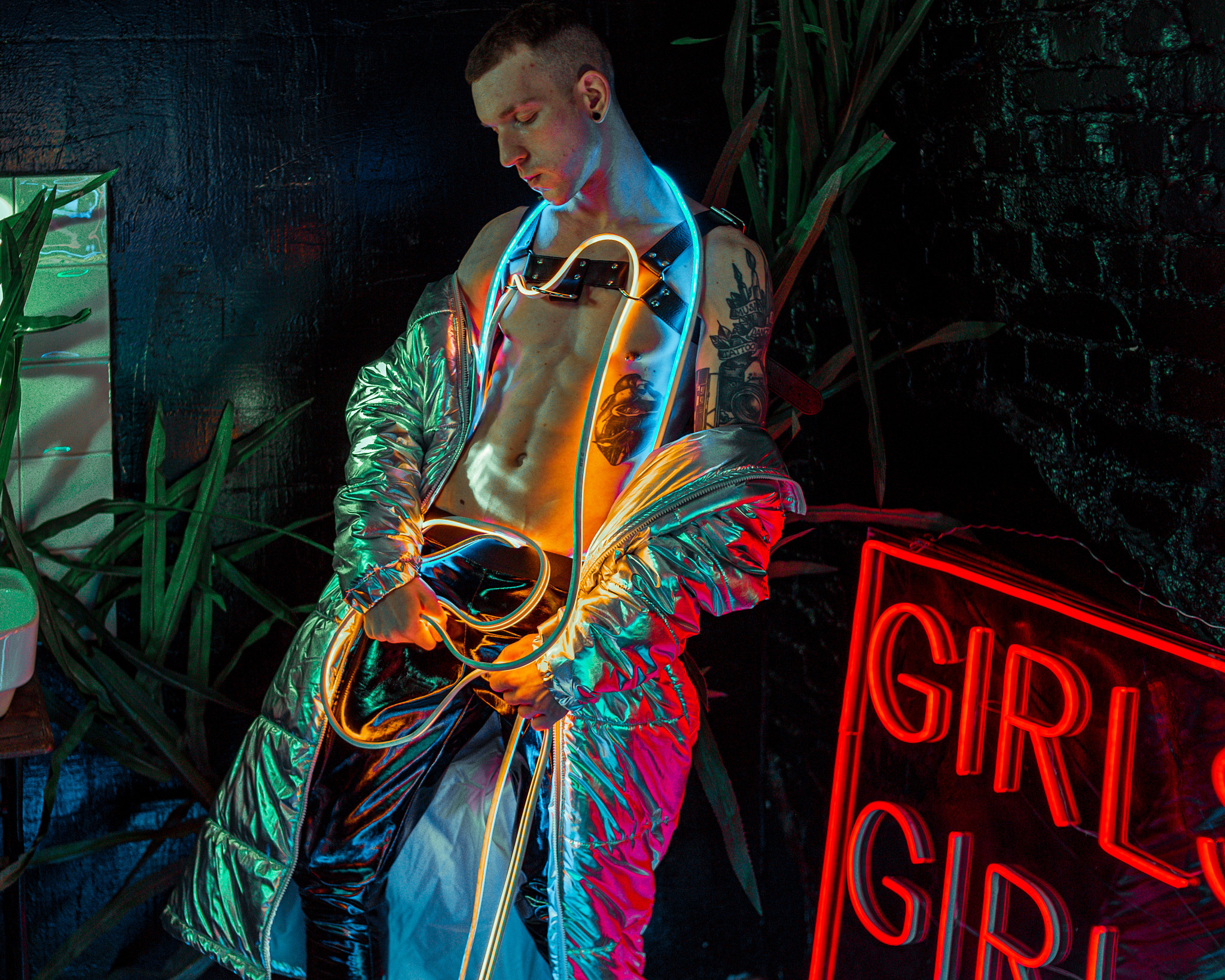 EUGENE X NEON 2. ANDY KIN Мужской и ню-фотограф в Москве