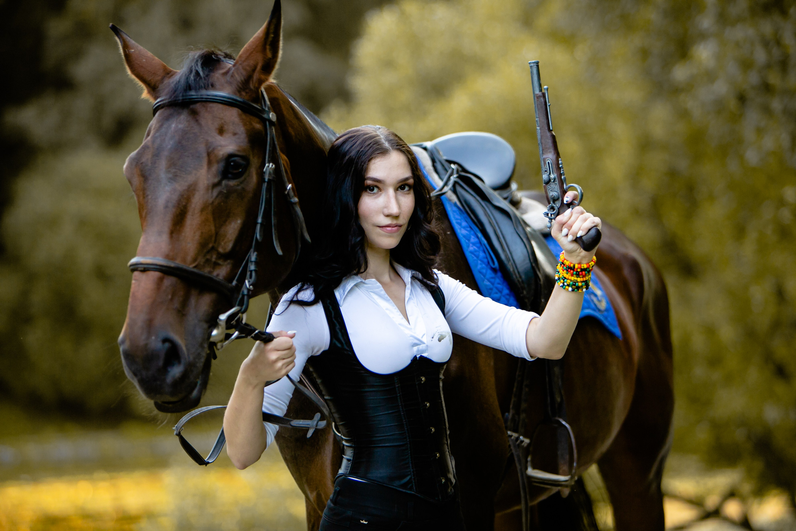 Фото с лошадьми. Фотограф Елена Лагода