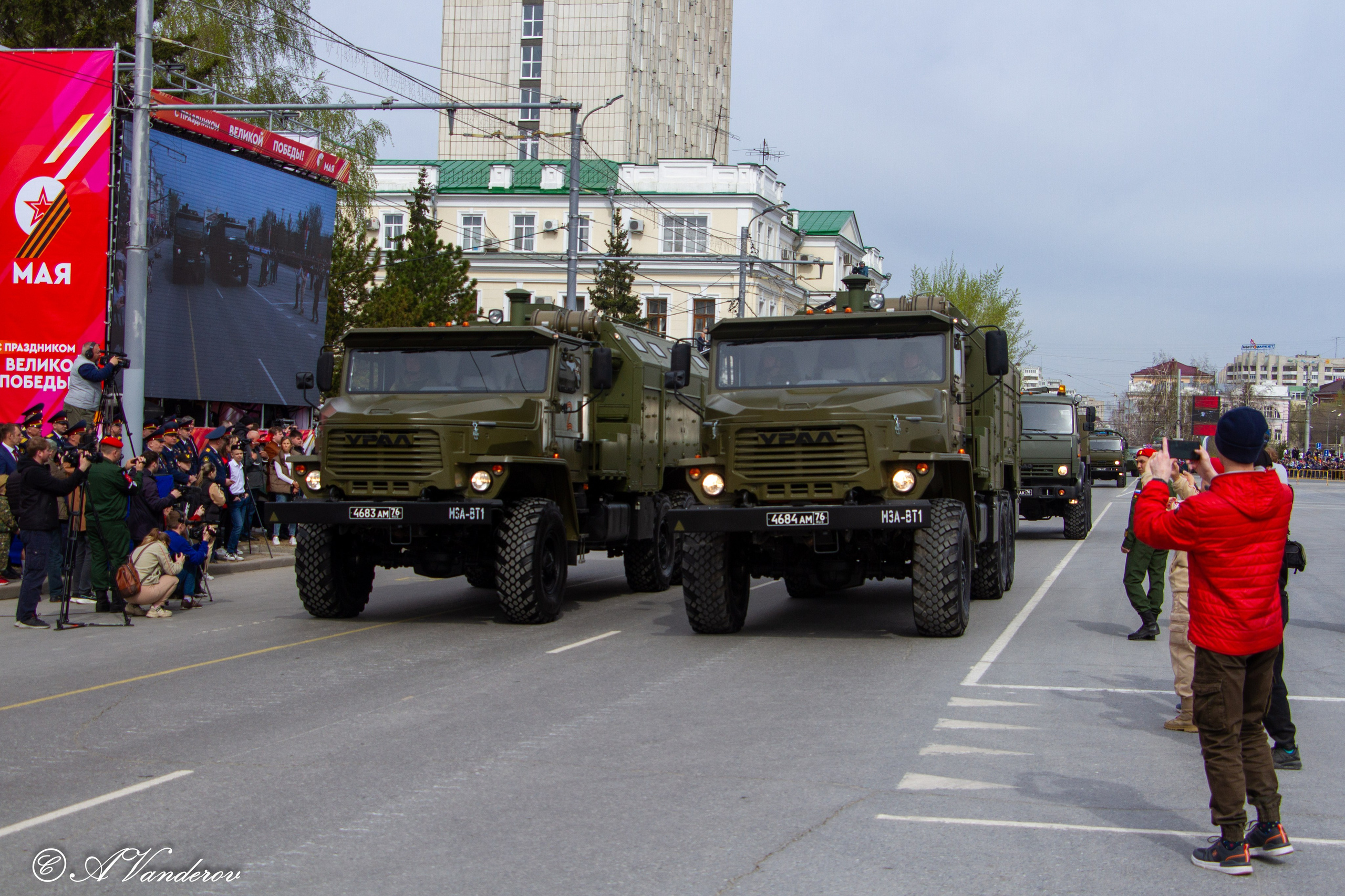 Парад Победы Омск 2024. Фотограф Омск | Александр Вандеров