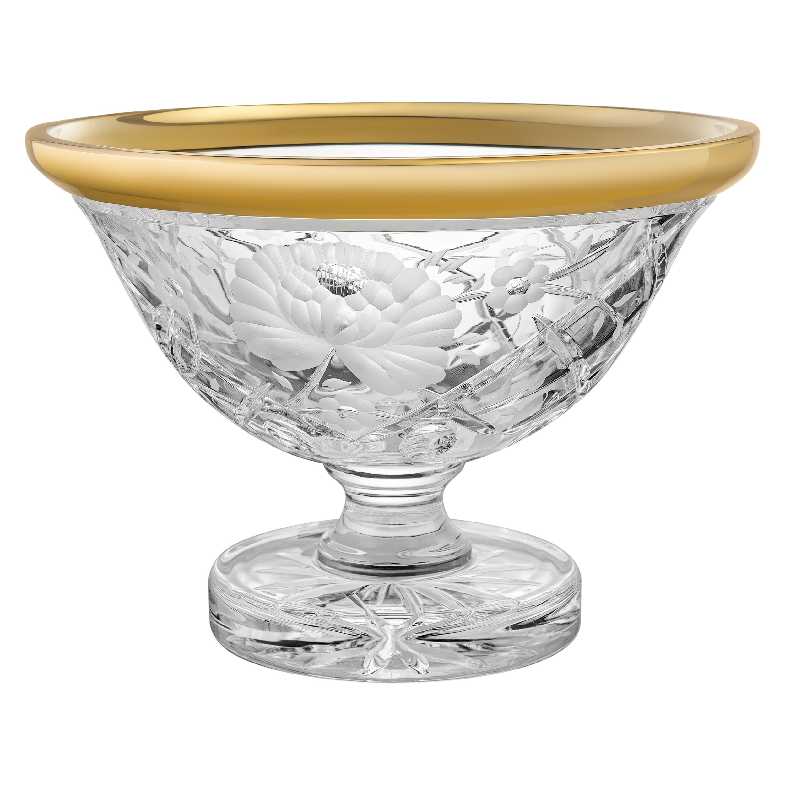 Хрустальная ваза для фруктов