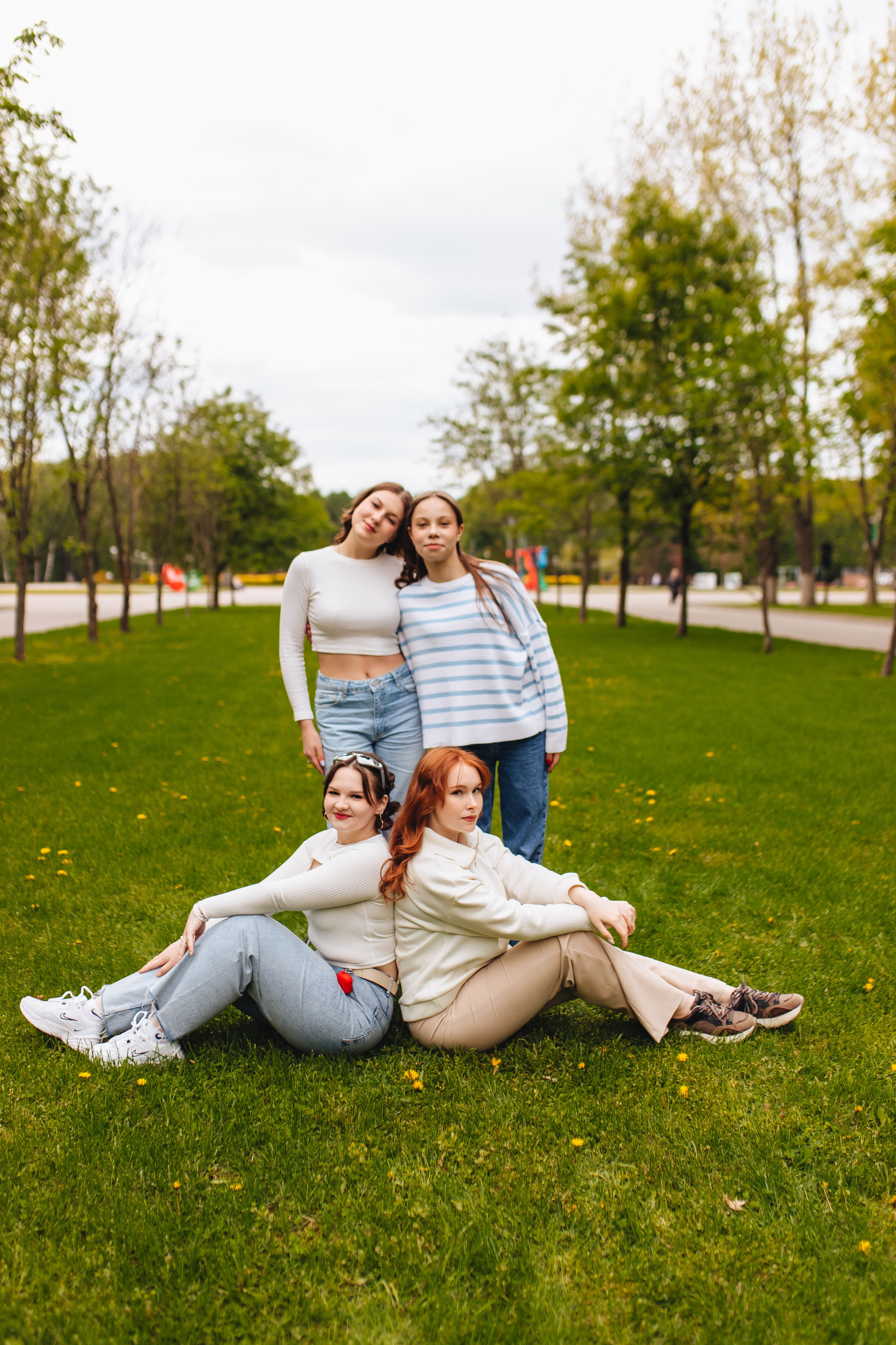 11 класс в парке. Свадебный и семейный фотограф в Туле и области Маша Костина