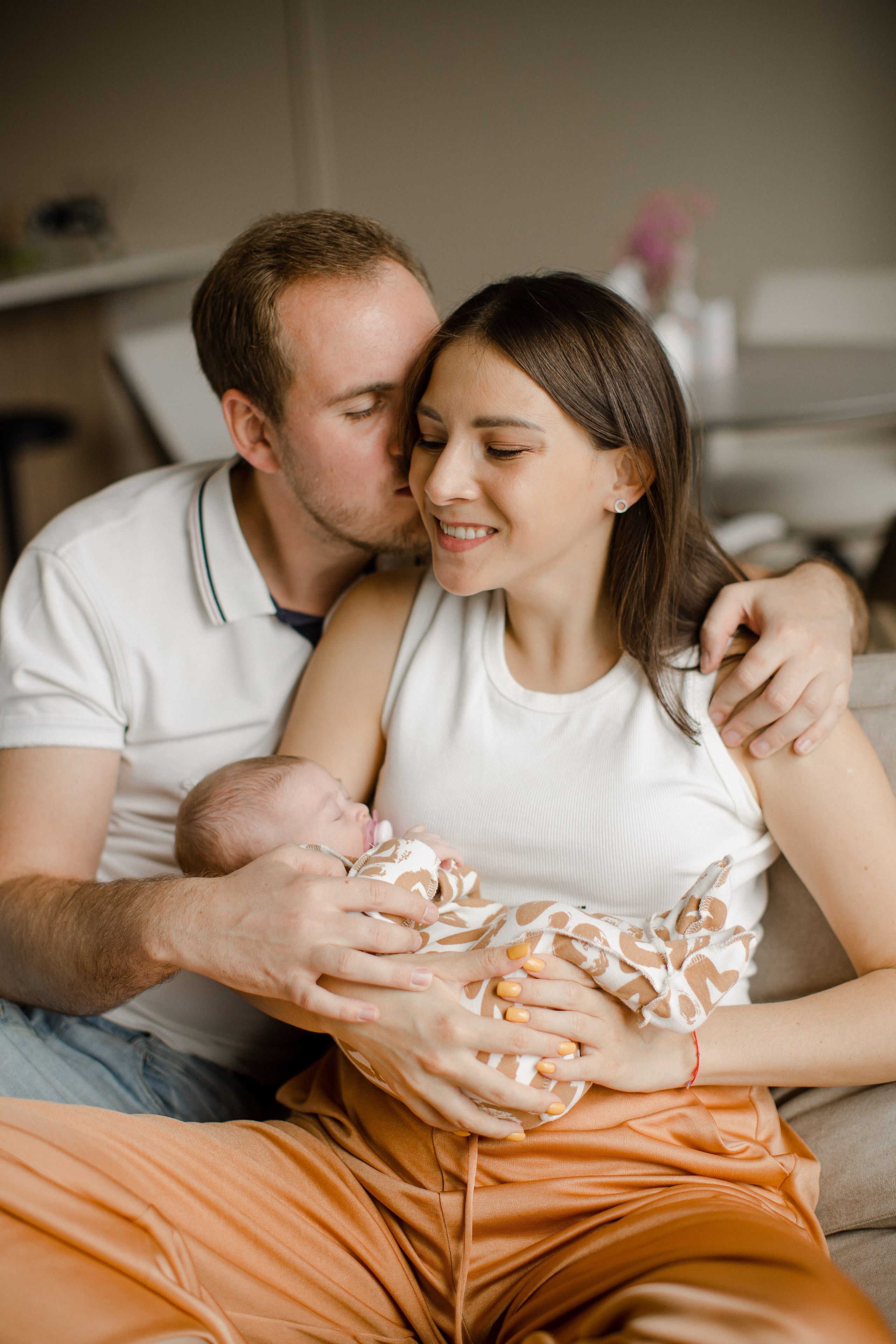 Диля с семьей. Семейный и детский фотограф в Москве Кузьмина Мария