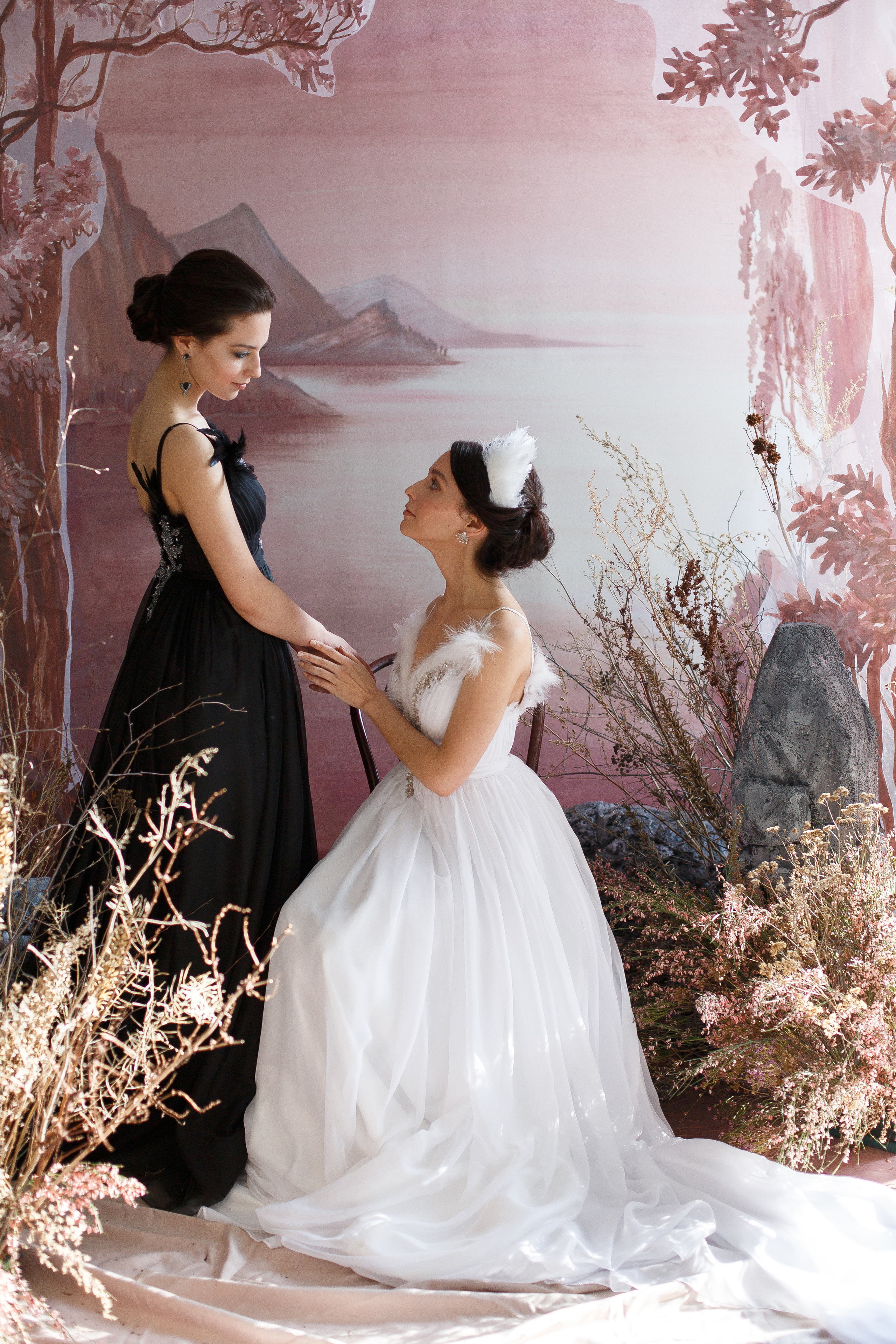 Лебединое озеро. Одетта и Одиллия. Фотограф Анна Котова