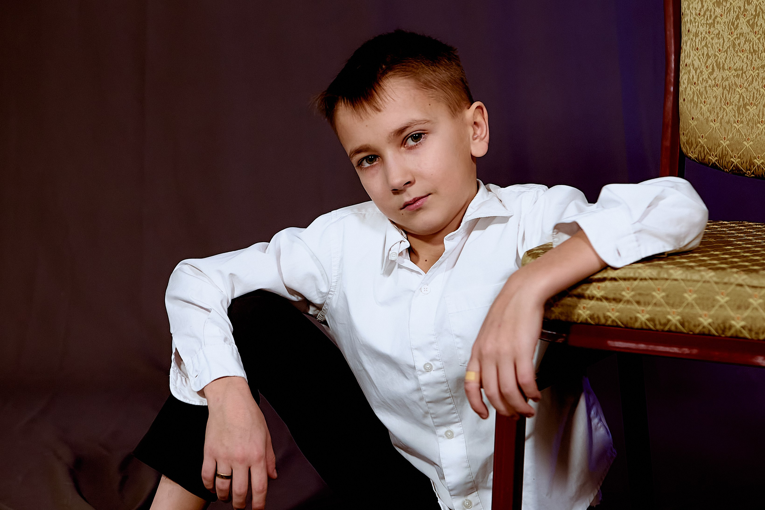 Серия школьных фотосессий учеников 4-го класса