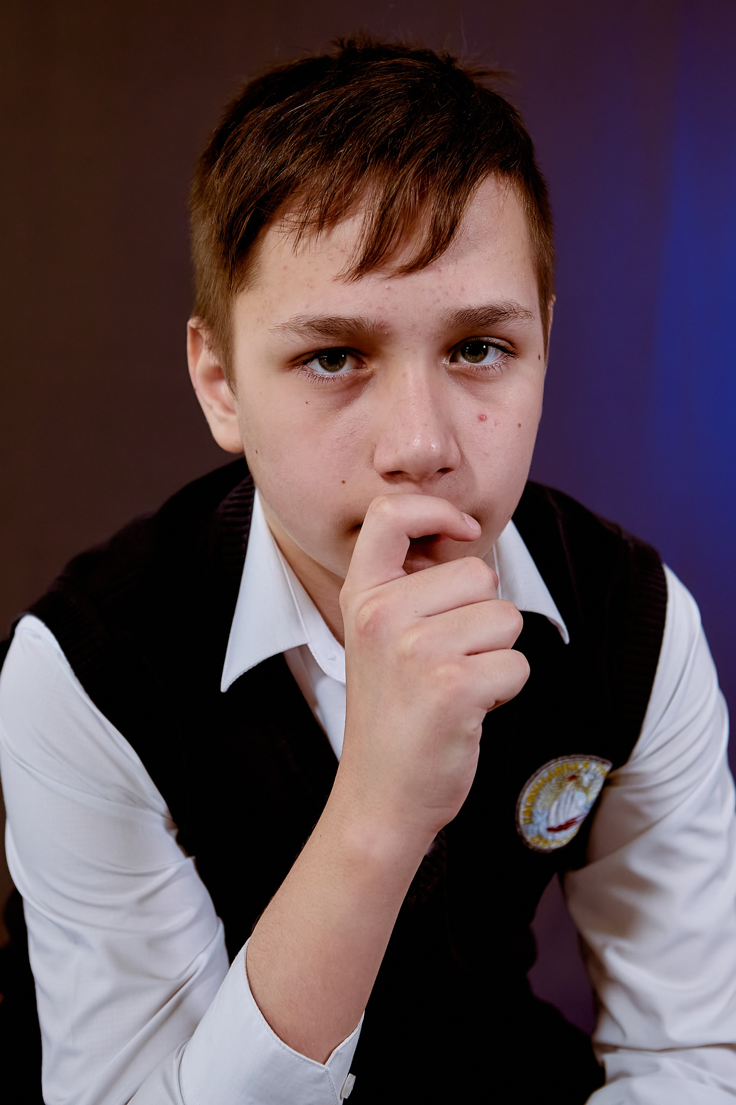 Школьная фотосессия учеников 6 класса