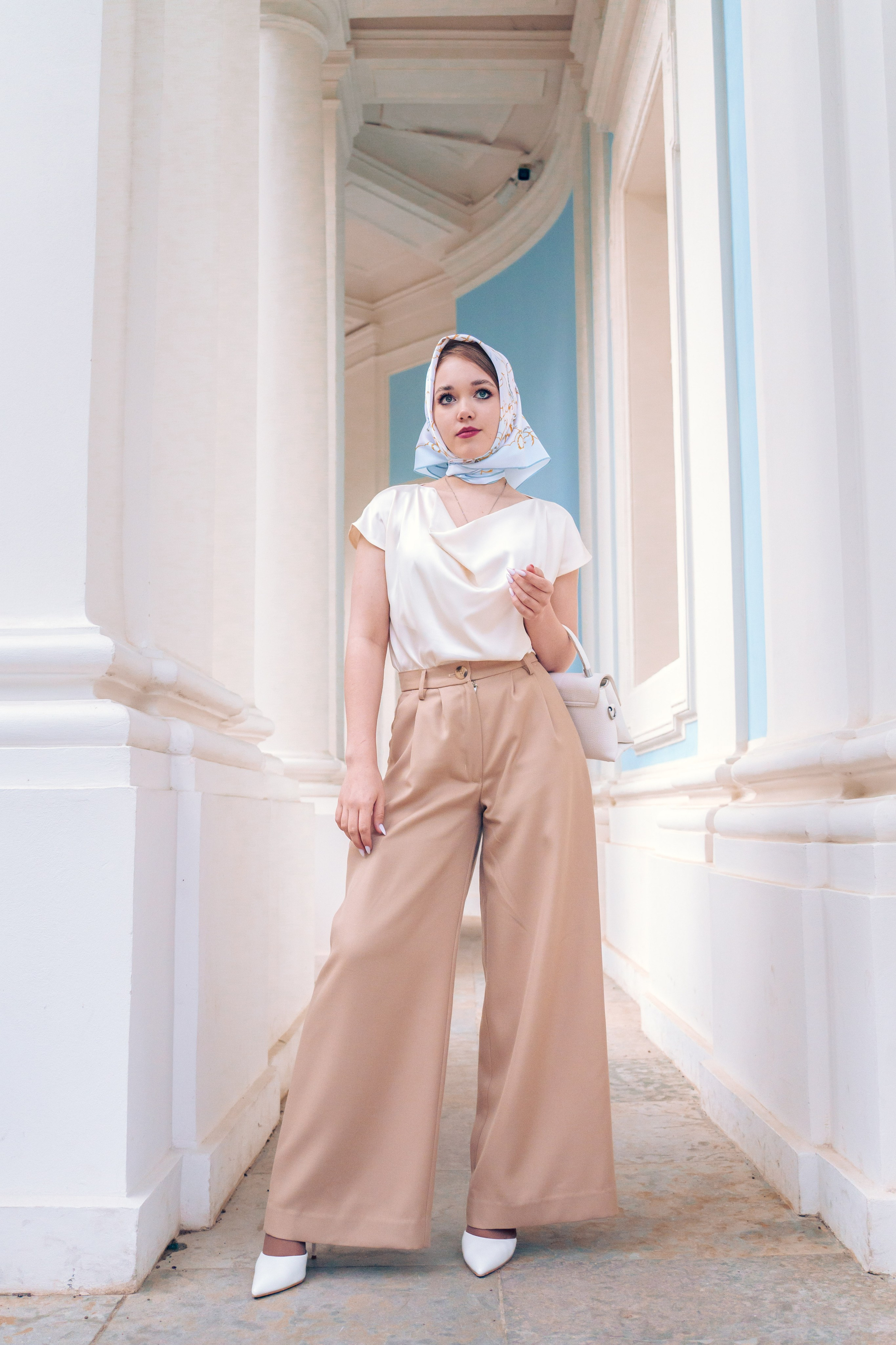 Коллекция платков Дарьи Ильичевой. Фотограф в Санкт-Петербурге Ибрагимова Алина